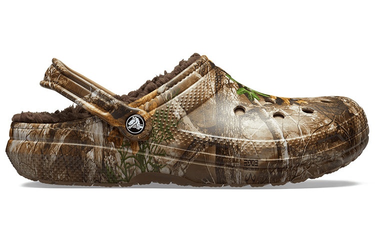 Crocs Classic Lined Realtree Edge Clog 'Brown' 205377-280 - 2