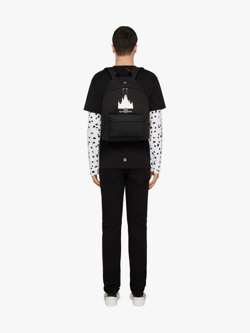 Givenchy ESSENTIEL U DISNEY CASTLE BACKPACK IN PRINTED NYLON outlook
