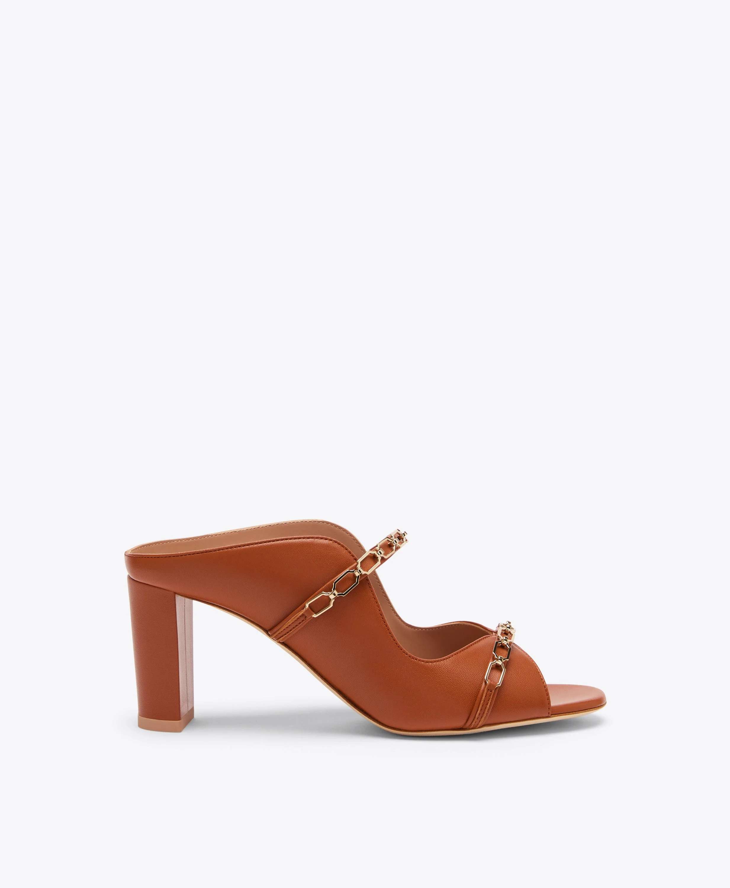 Norah 70 Tan Leather Sandals - 1