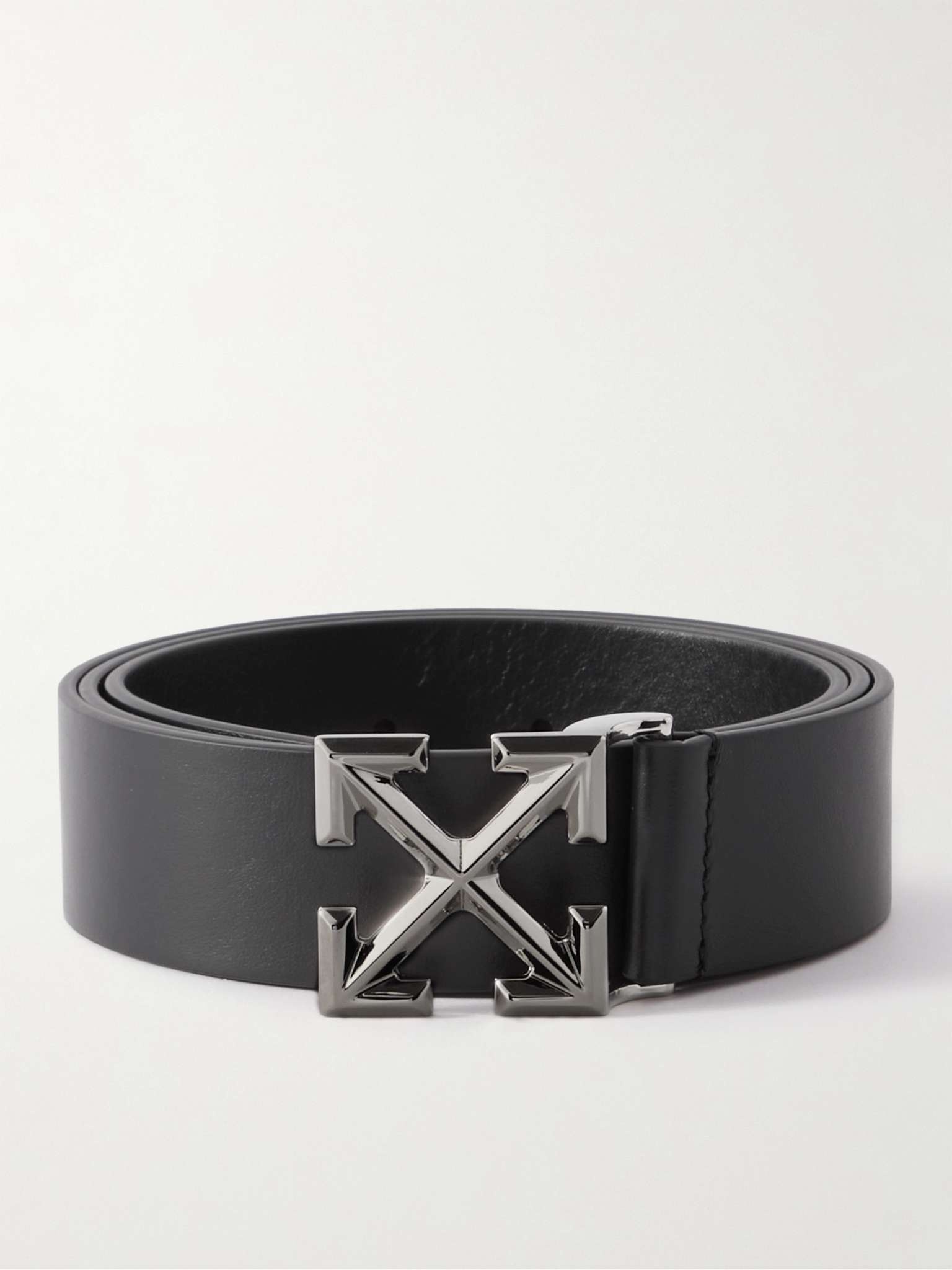 Off White Arrow 3.5cm Leather Belt REVERSIBLE