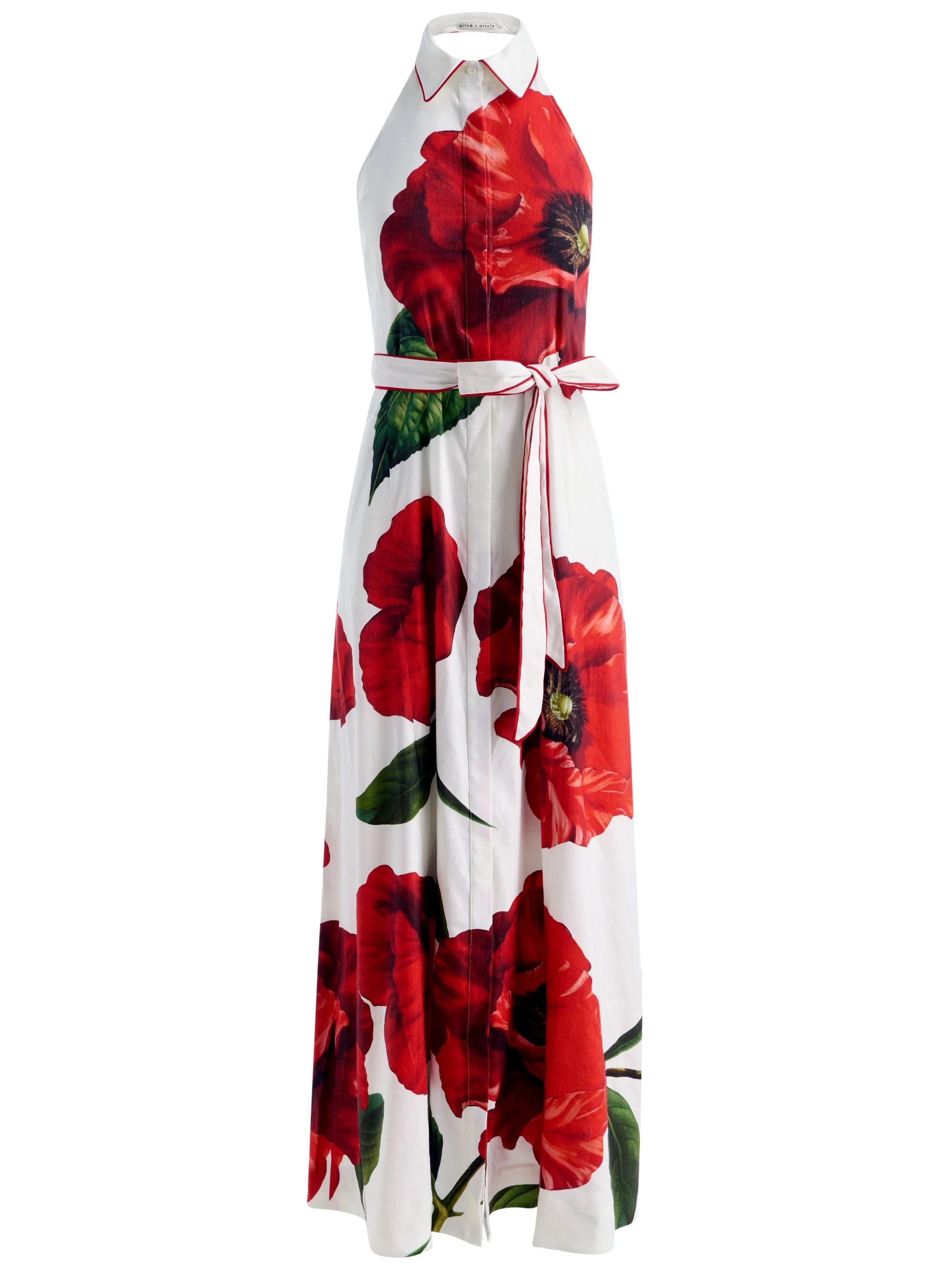 CHASSIDY HALTER MAXI DRESS - 1