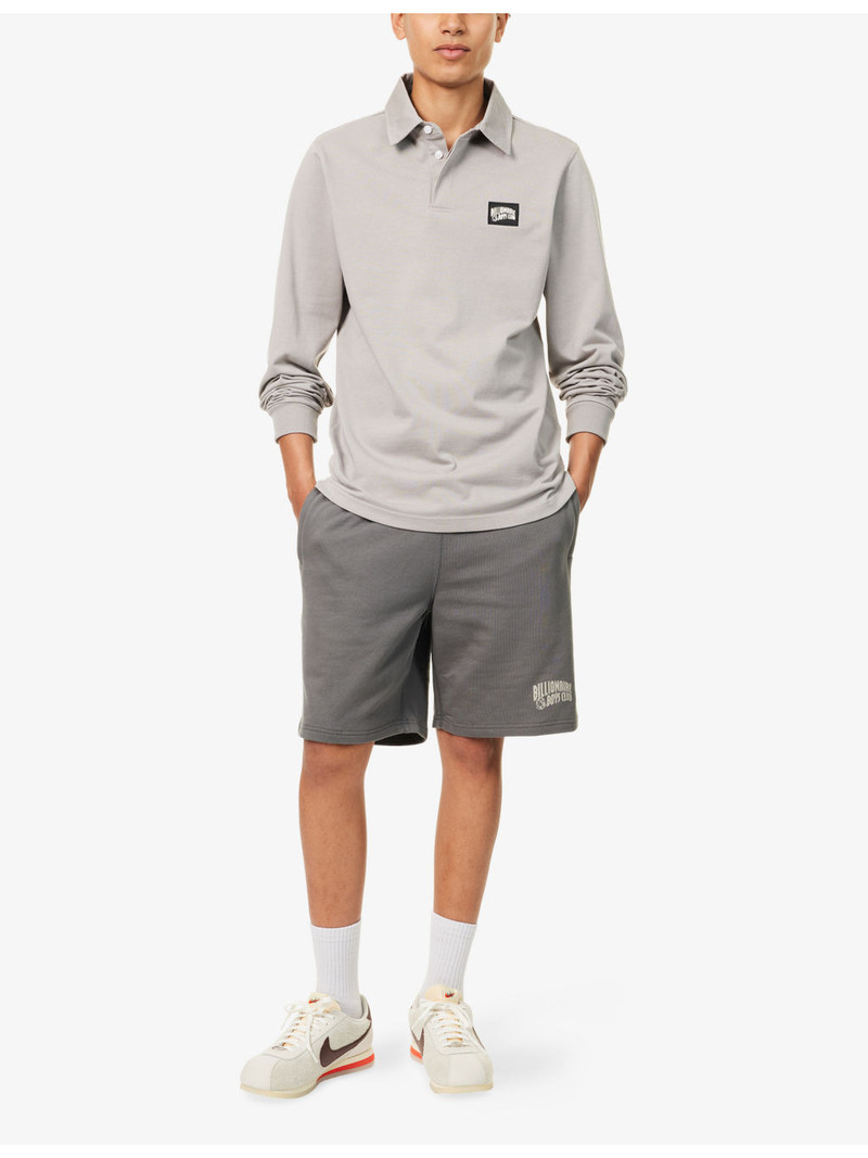 BILLIONAIRE BOYS CLUB Arch Logo Cotton-Jersey Rugby Top outlook