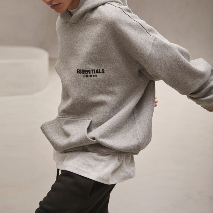 Fear of God Essentials SS22 Hoodie 'Dark Oatmeal' 192BT212113F - 3