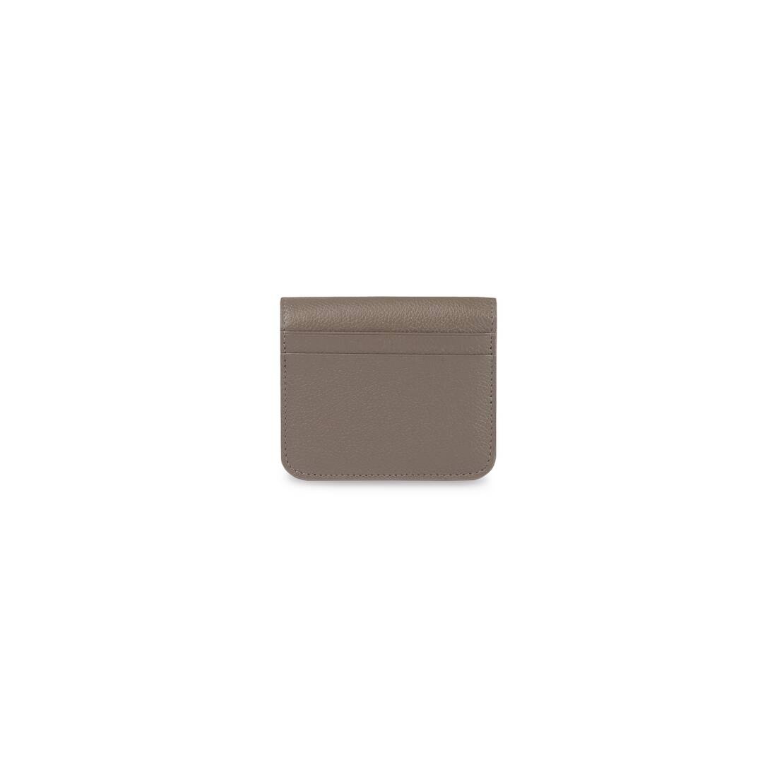 Essential Flap Coin And Card Holder in Green/silver - 2