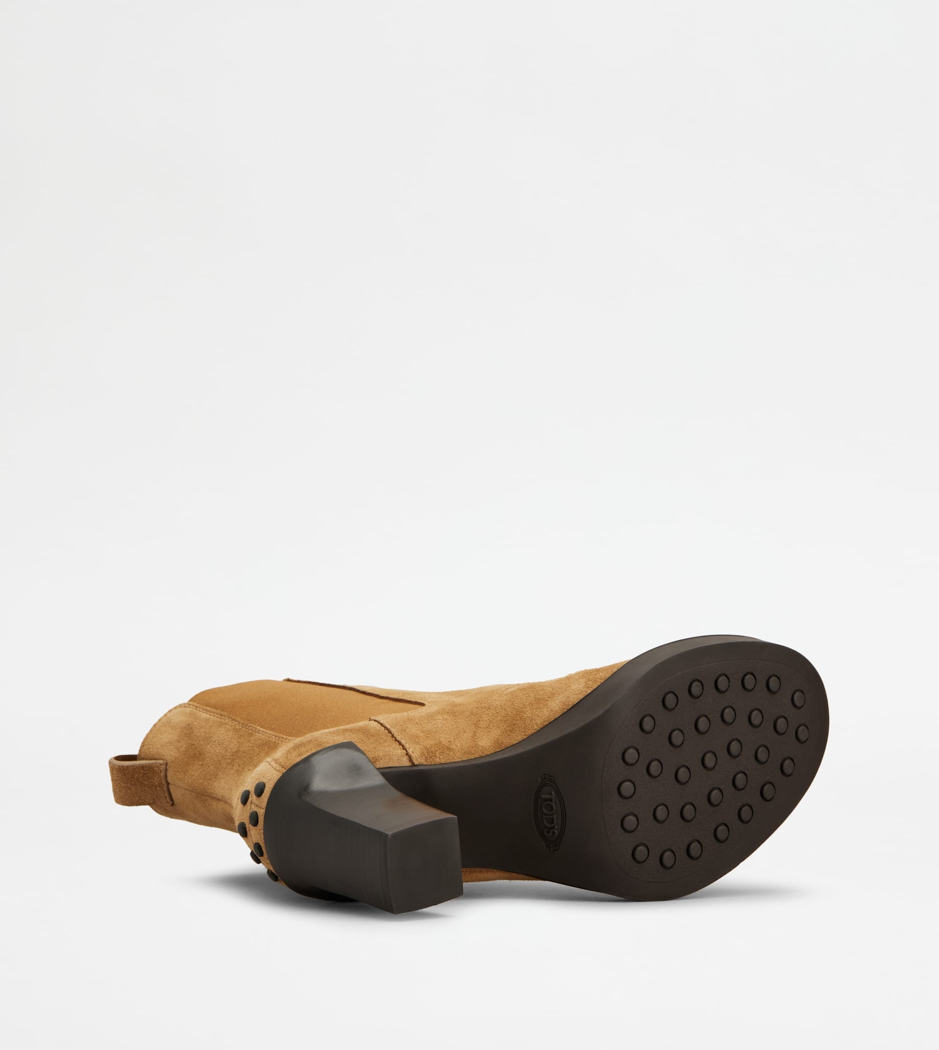 CHELSEA ANKLE BOOTS IN SUEDE - BROWN - 4