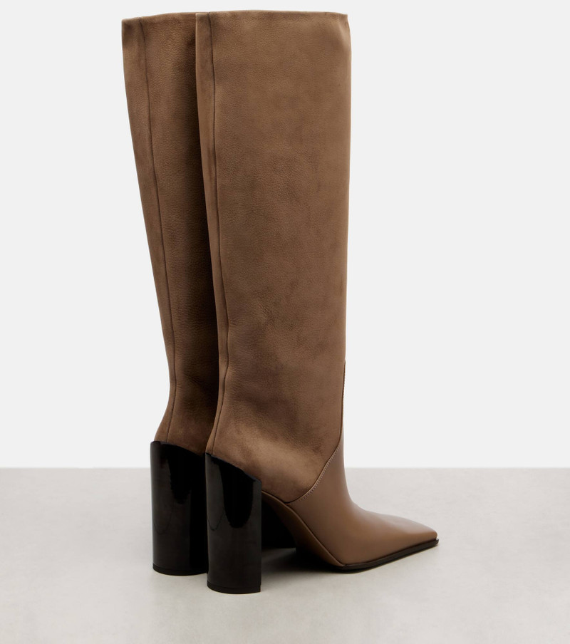 Alaïa 55 leather knee-high boots outlook