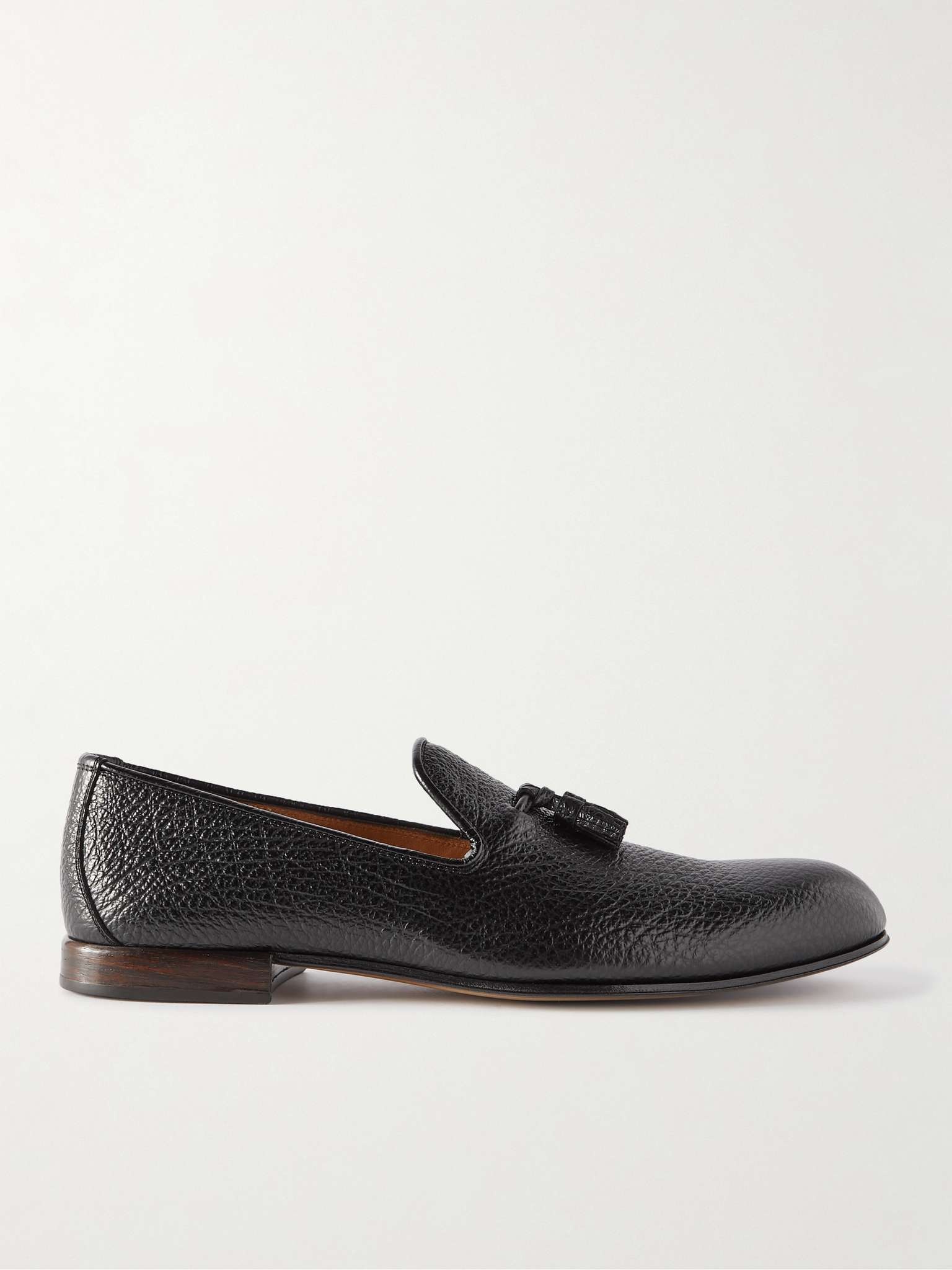 Full-Grain Leather Tasselled Loafers - 1