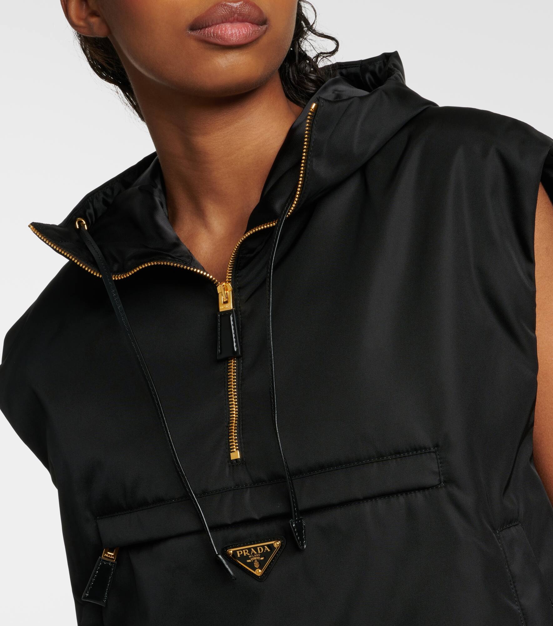 Re-Nylon puffer vest - 4