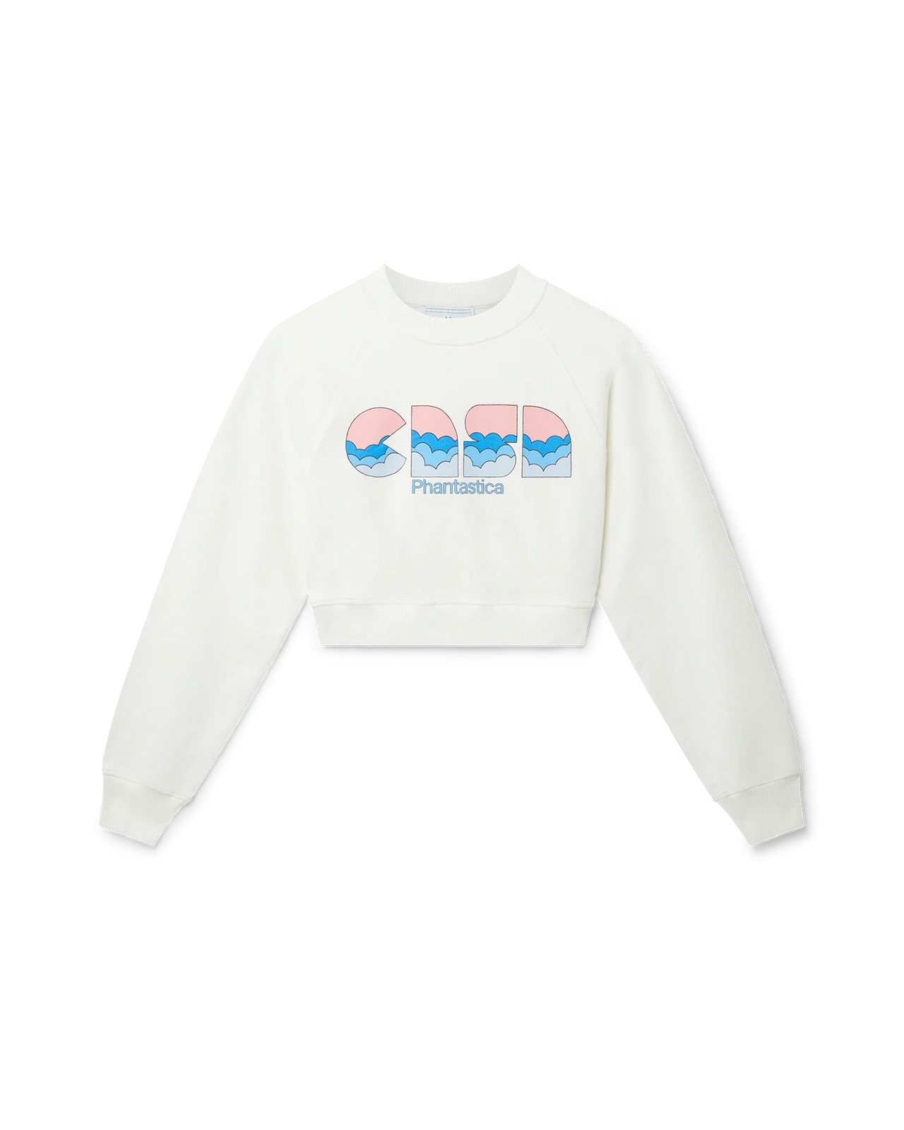 Casa Clouds Cropped Sweatshirt - 1