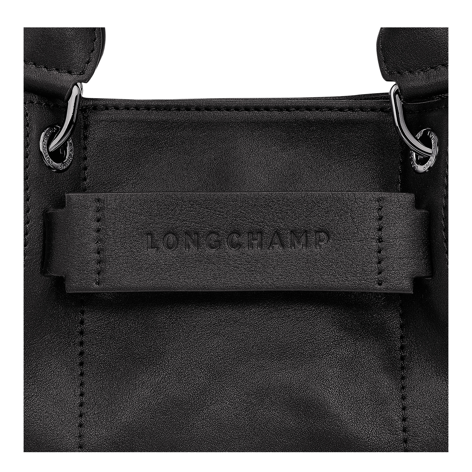 Longchamp 3D XS Handbag Black - Leather - 6