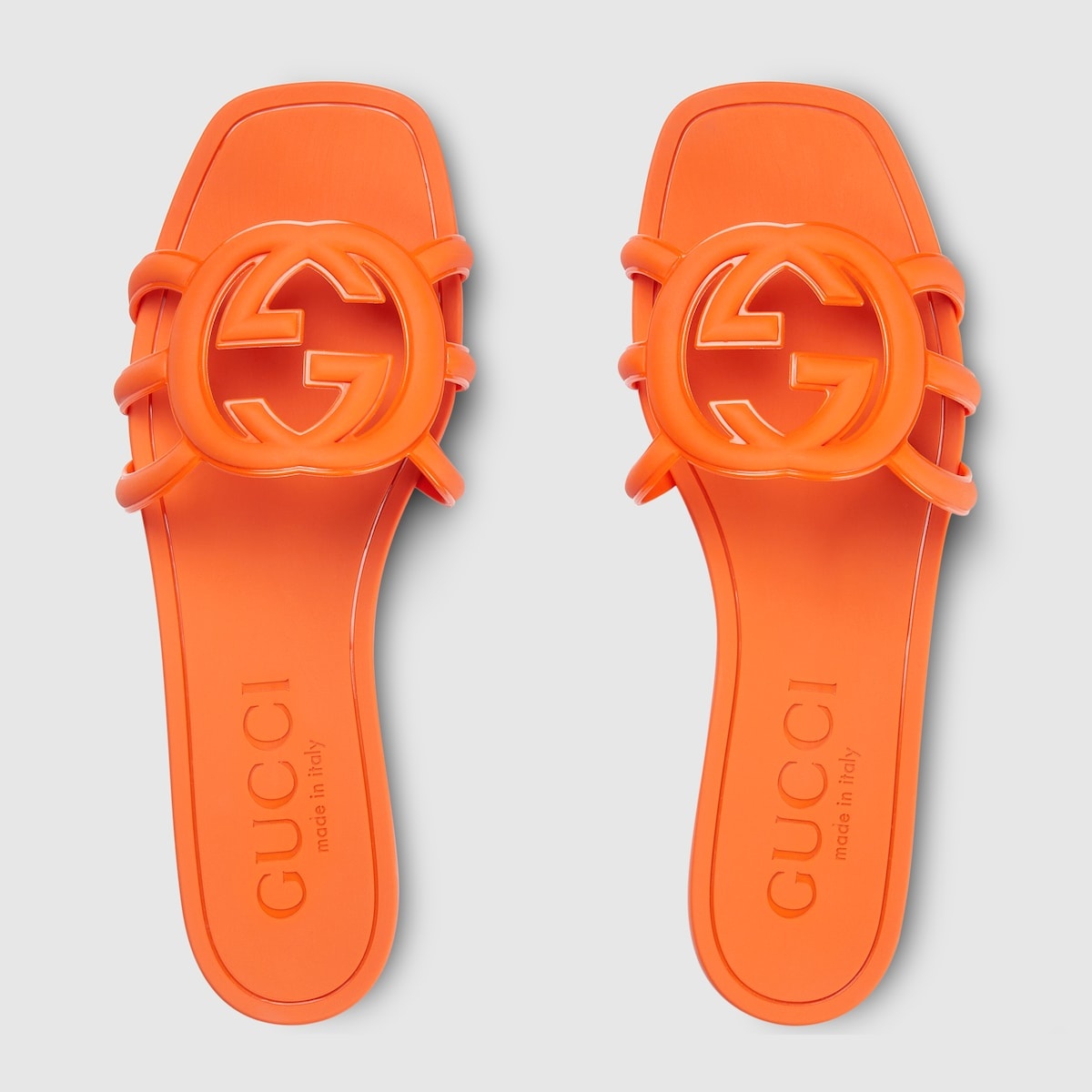 Women's Interlocking G slide sandal - 5