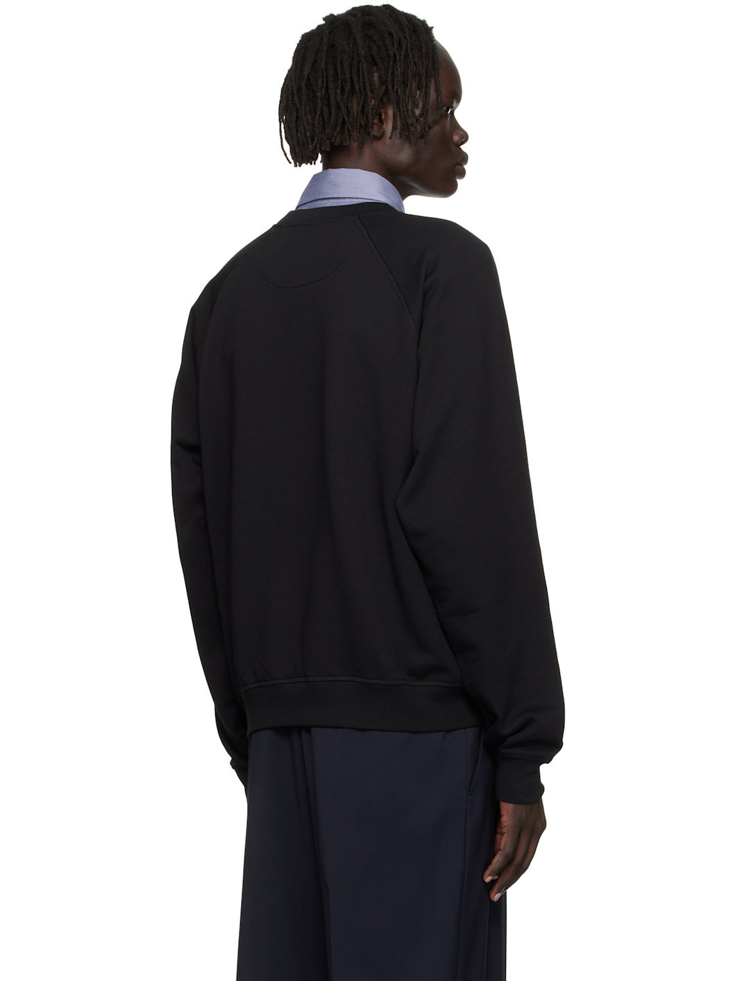 Black Raglan Sweatshirt - 3