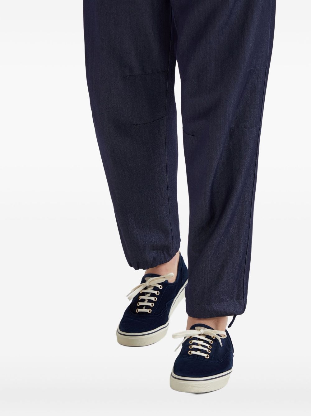 leather sneakers - 5