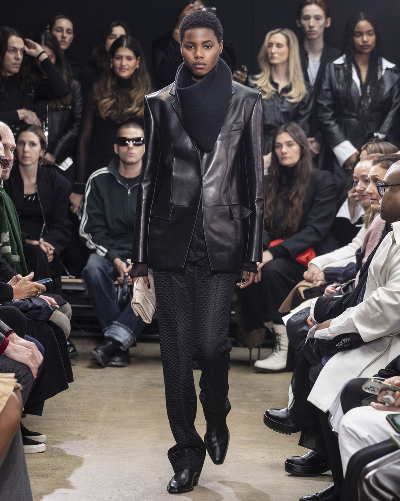 Proenza Schouler Chase Pant in Technical Mesh Suiting outlook