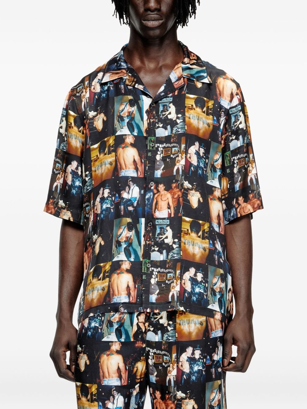 x Tom of Finland Foundation graphic-print shirt - 4