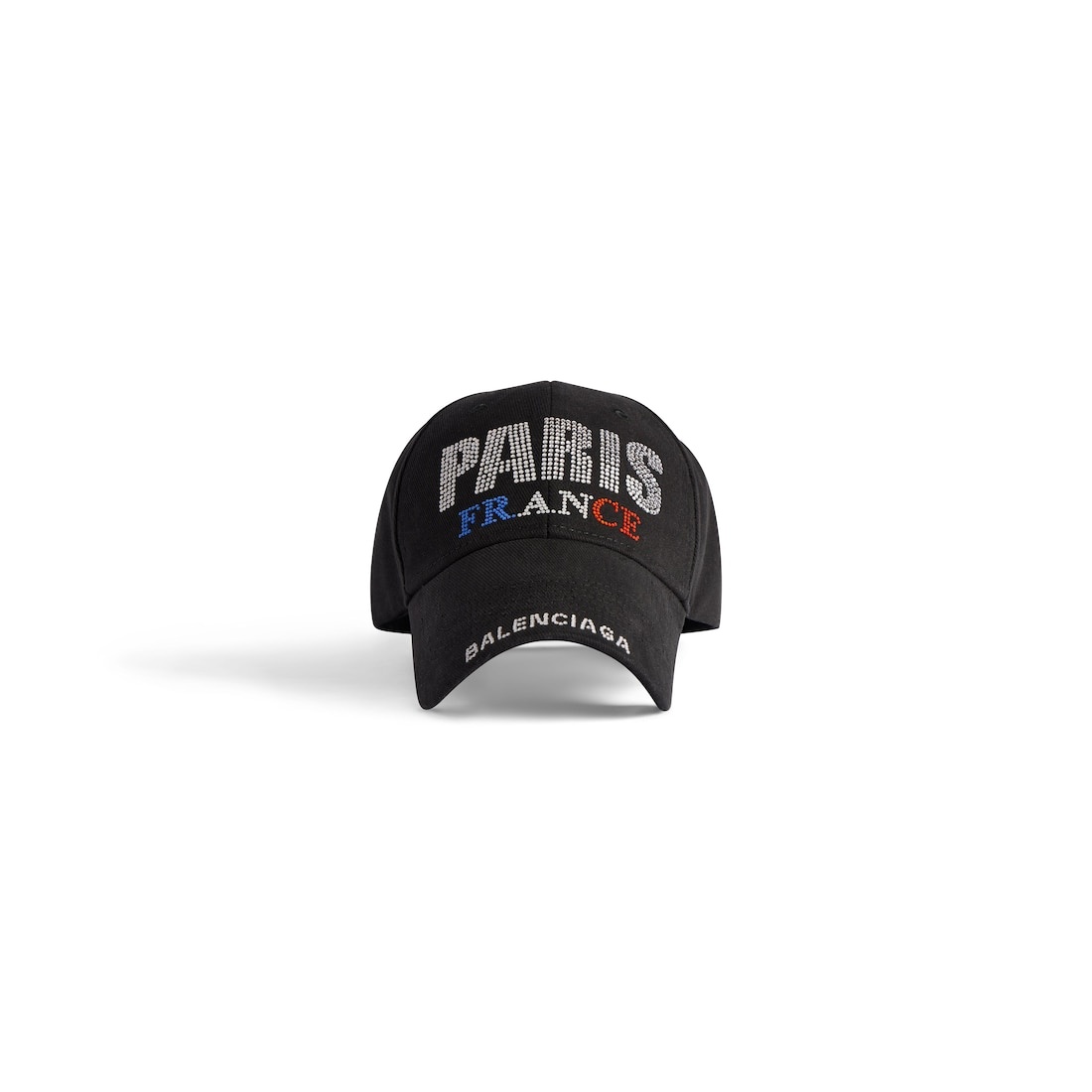 Paris Strass Cap in Black - 1