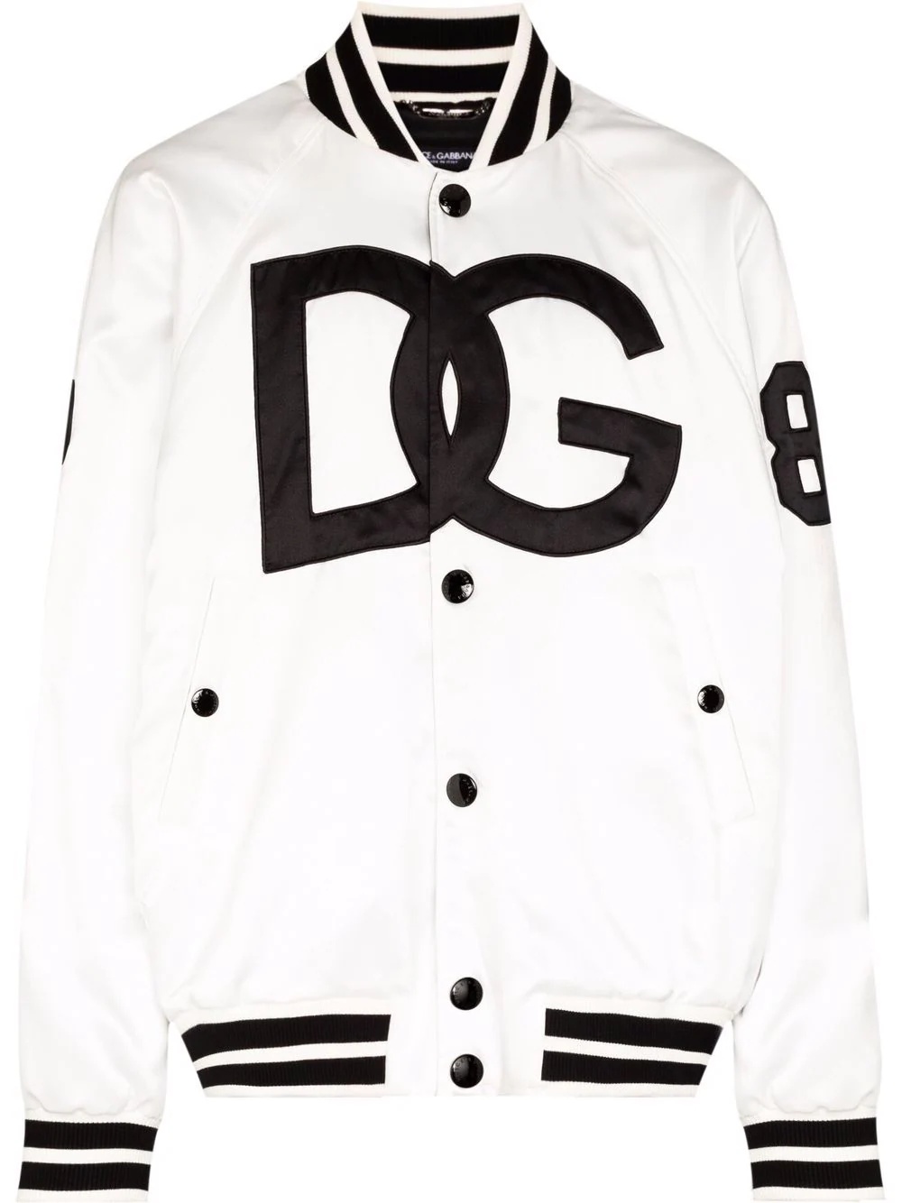 DG satin varsity jacket - 1