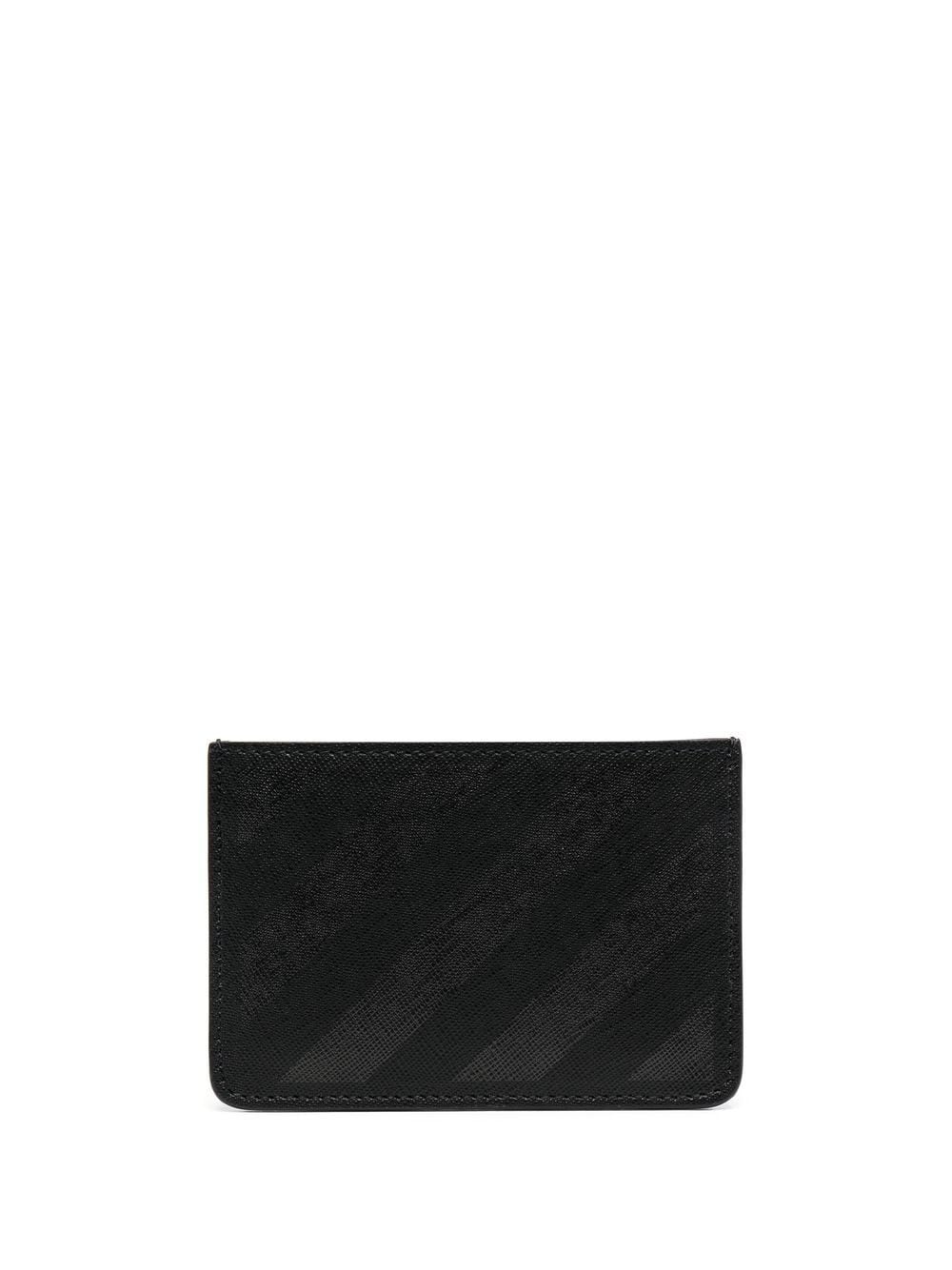 Diag-Stripe logo cardholder - 2