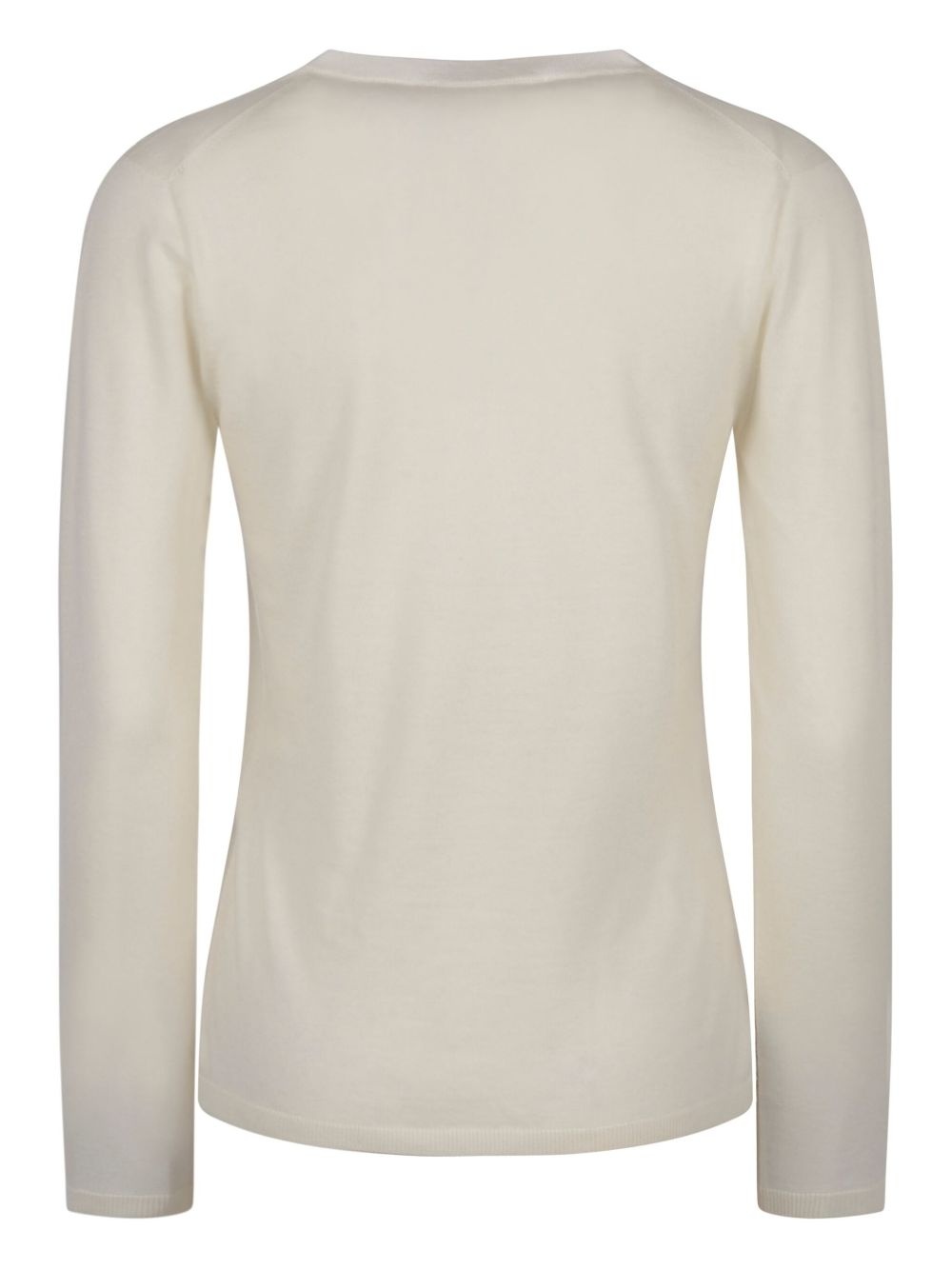 V-neck long-sleeve top - 2