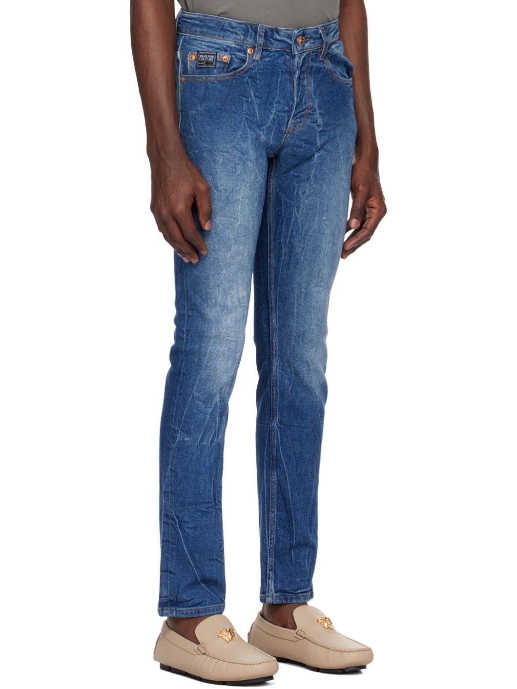 Indigo Slim-Fit Jeans - 2