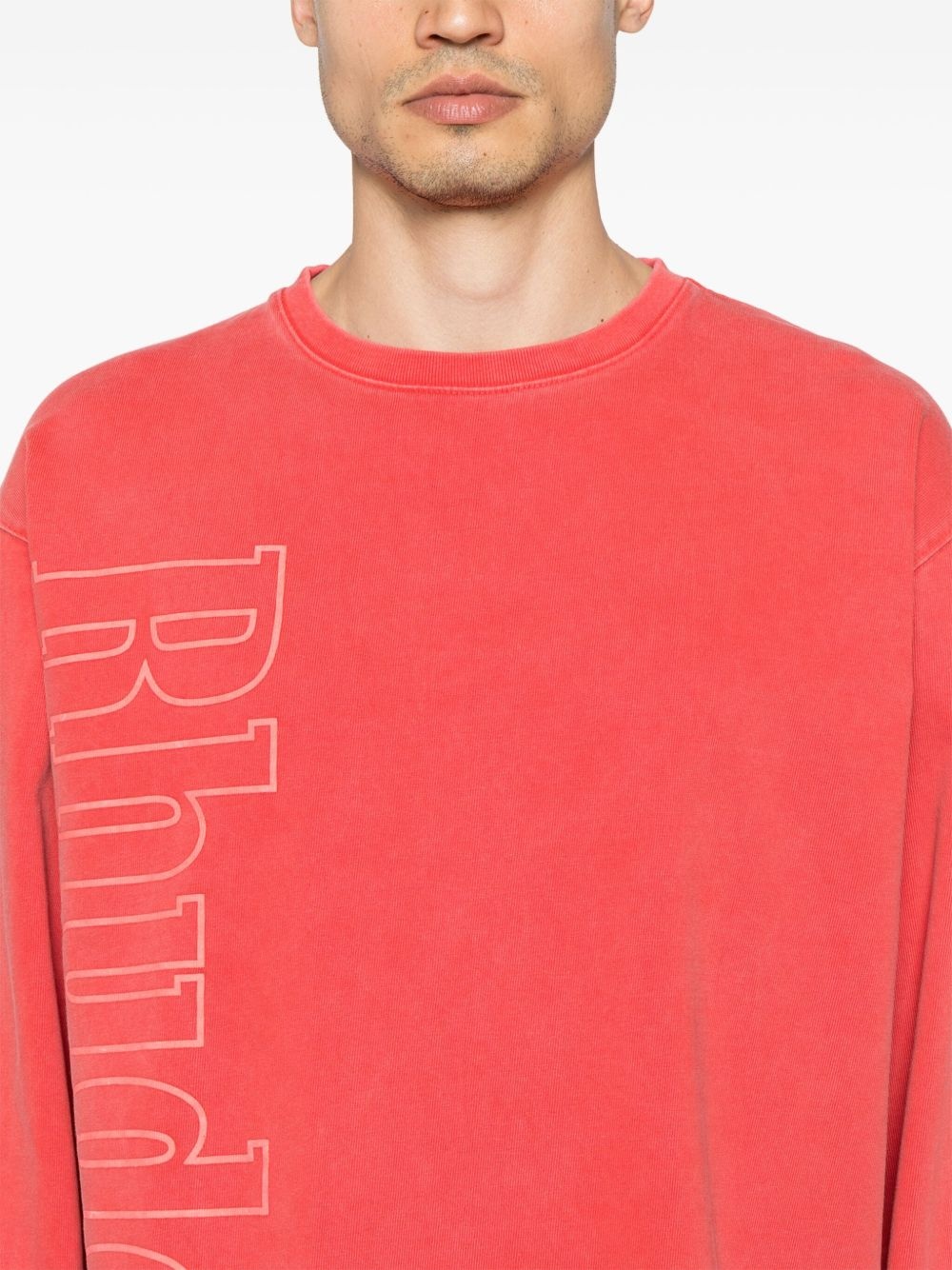 logo longsleev sweatshirt - 5