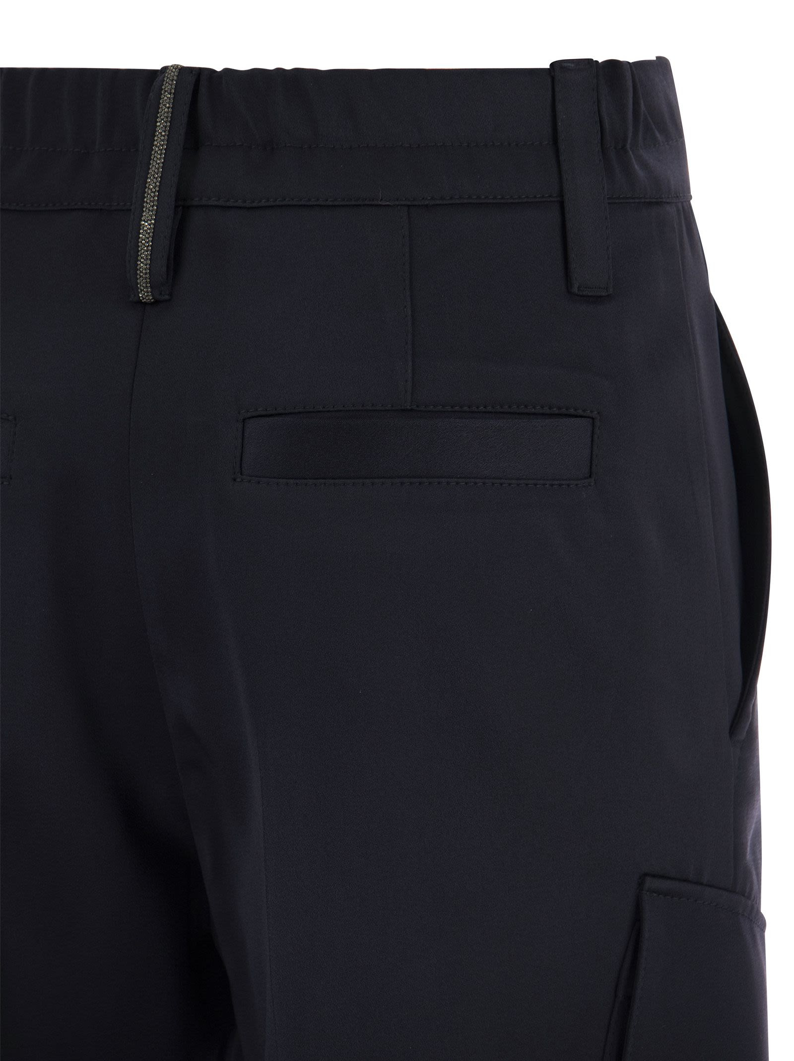 Brunello Cucinelli Women Sartorial Cargo Trousers - 4