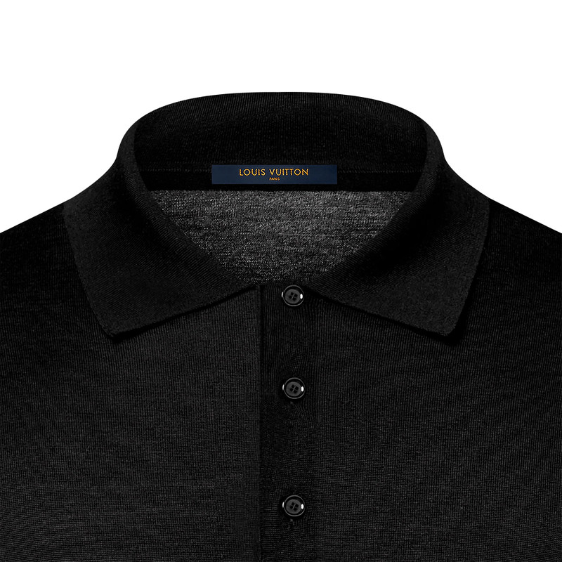 Silk And Cashmere Blend Long-Sleeved Polo Shirt 2