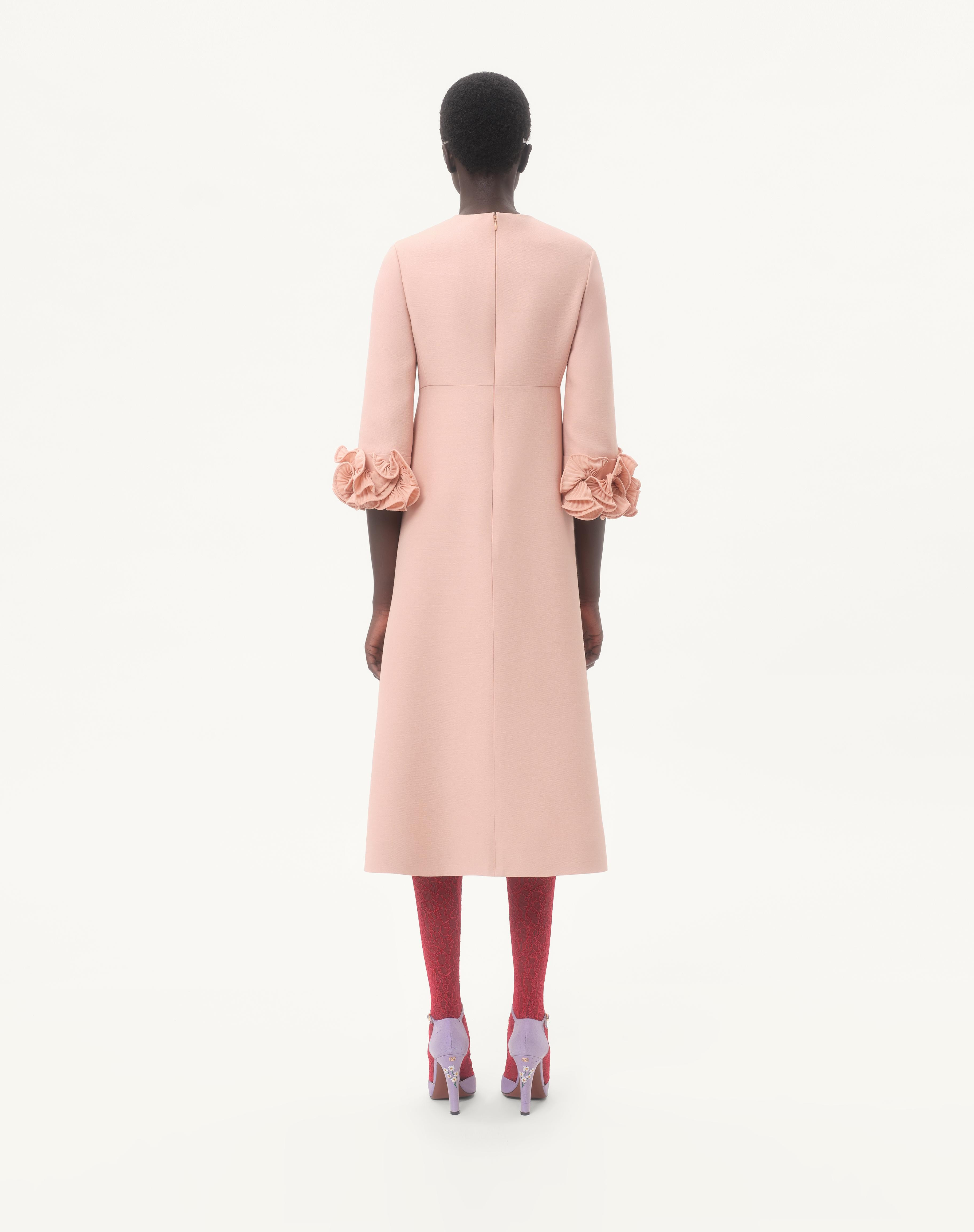 CREPE COUTURE MIDI DRESS - 7
