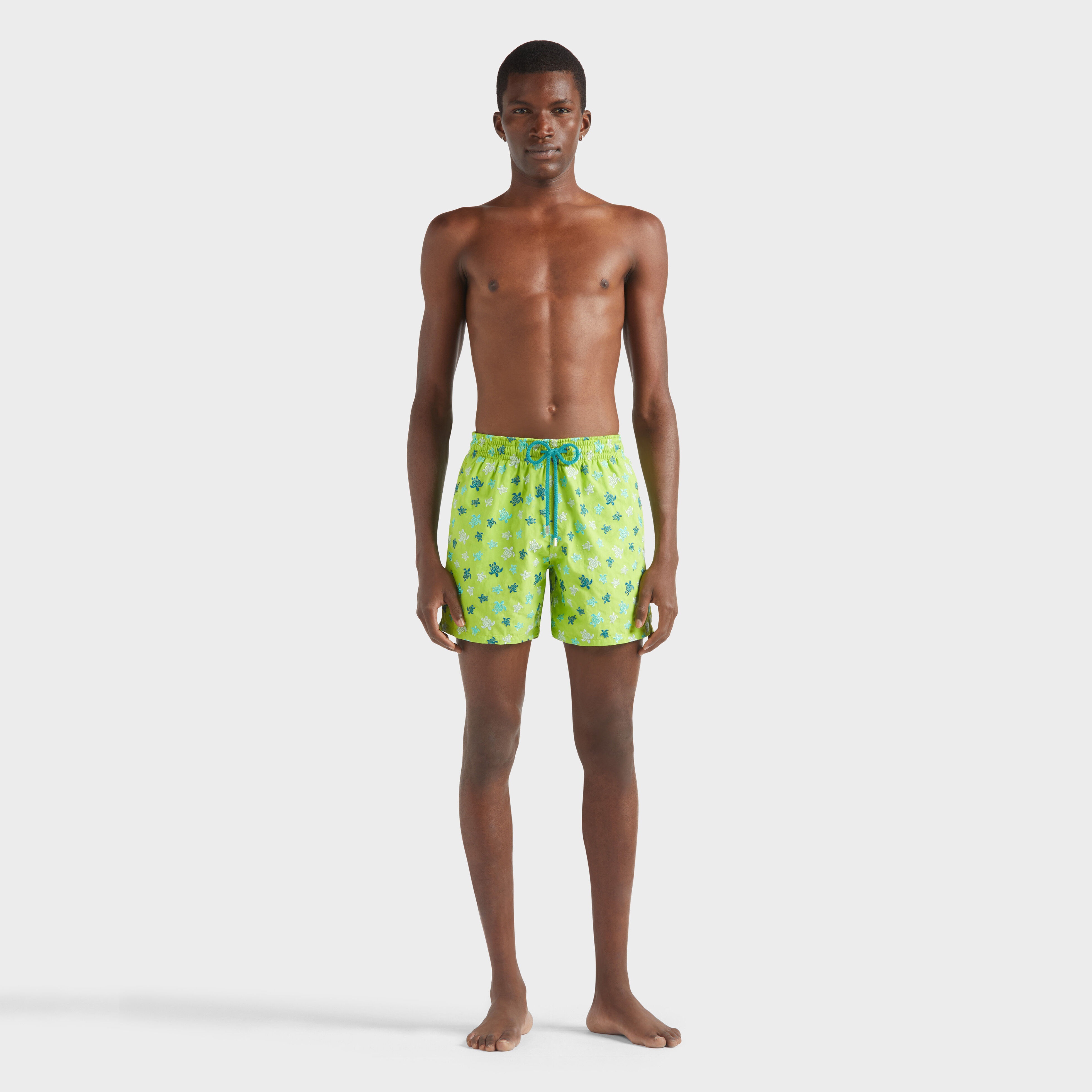 Men Swim Shorts Embroidered Ronde des Tortues - Limited Edition - 3
