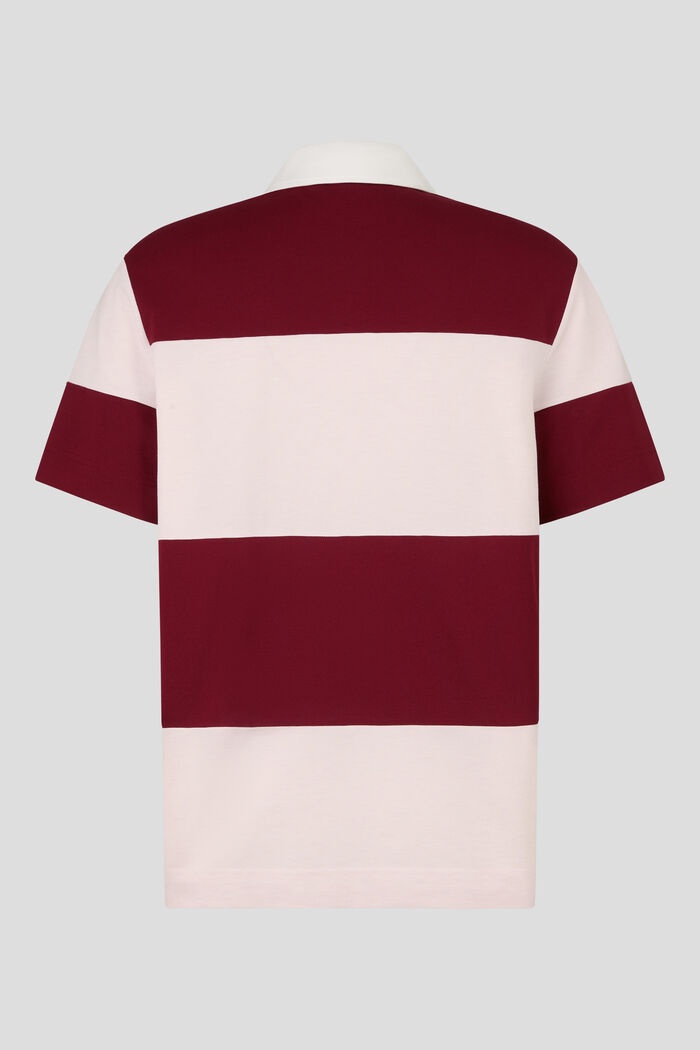 Lagos Polo shirt in Wine red/Rosé - 5
