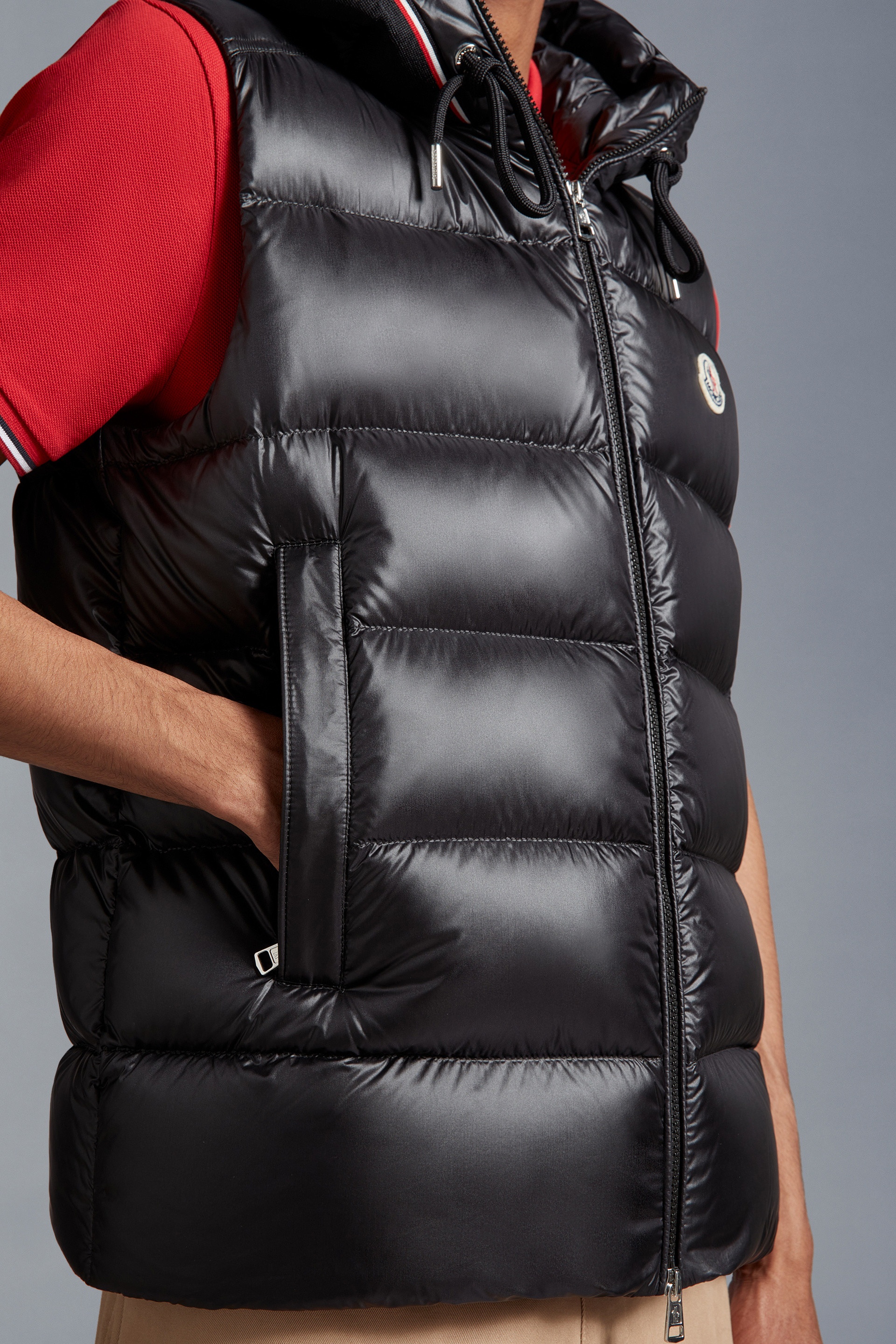 Moncler Luiro Down Vest - I20911A00046595ZZ999 | REVERSIBLE