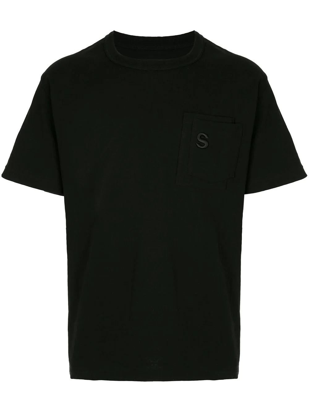 pocket detail T-shirt - 1