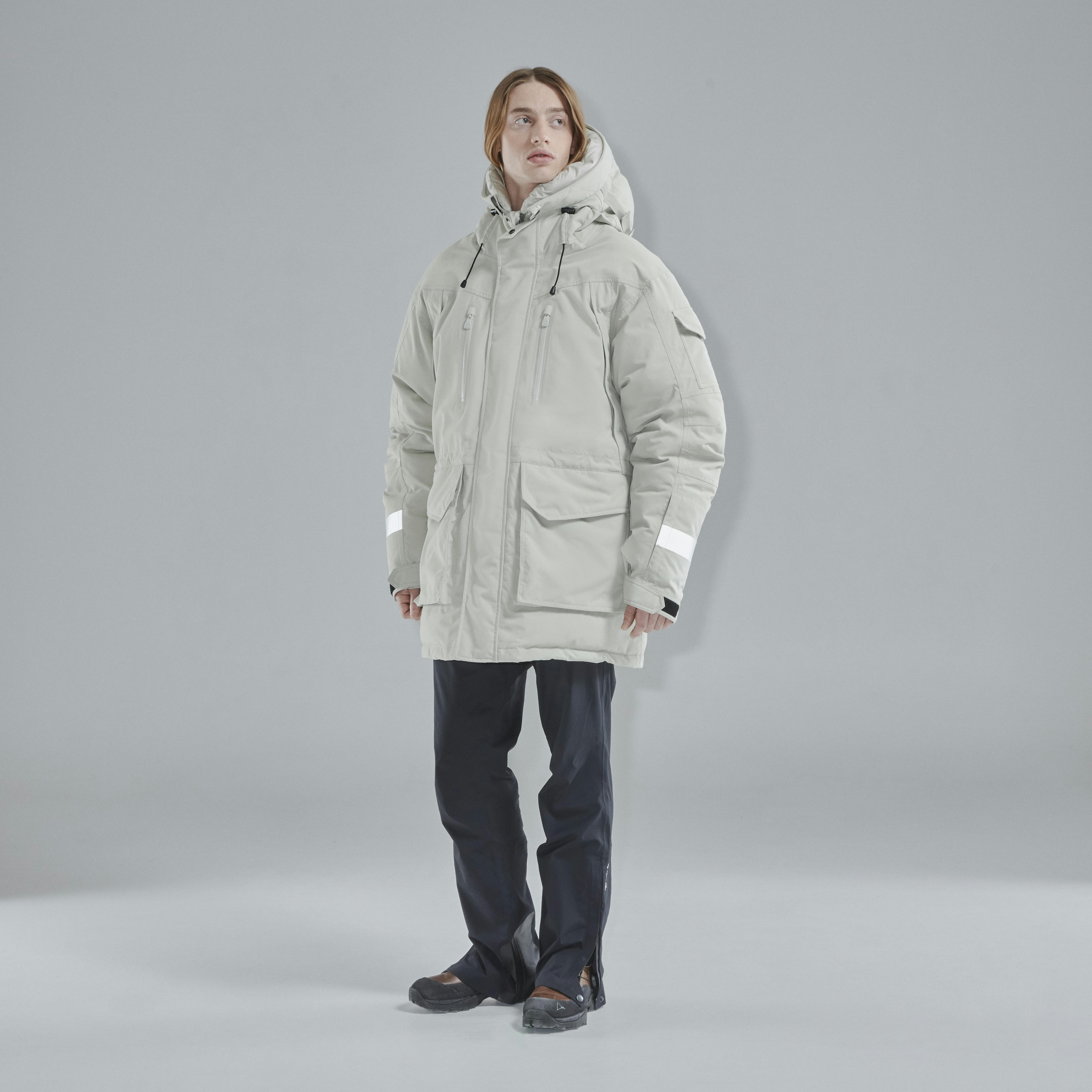 Jökla Arctic professional vegan parka with hood trim - 11