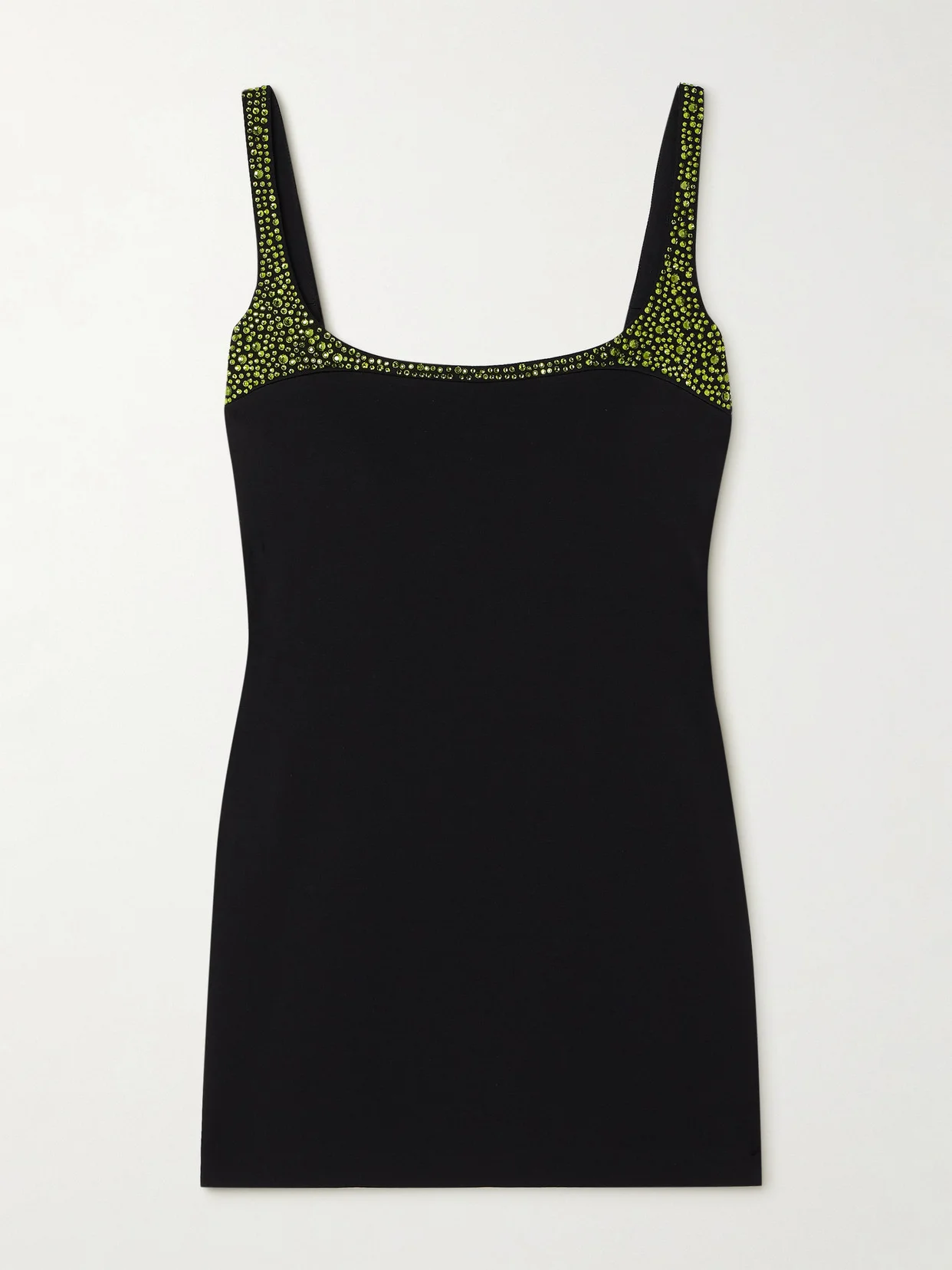 Bria Crystal-embellished Jersey Mini Dress - 1