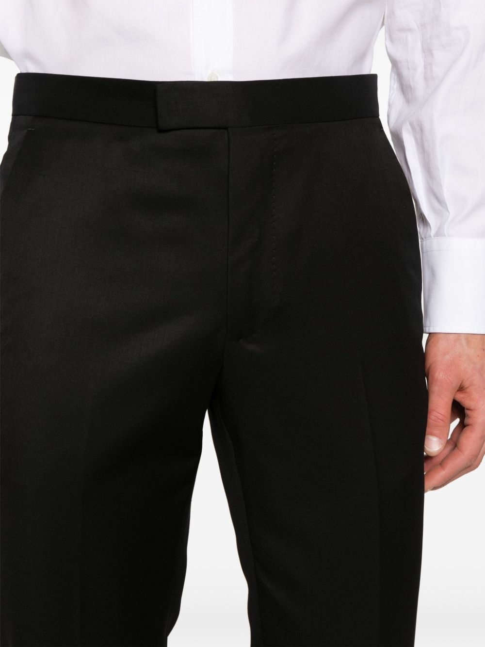 peak-lapels single-breasted suit - 6