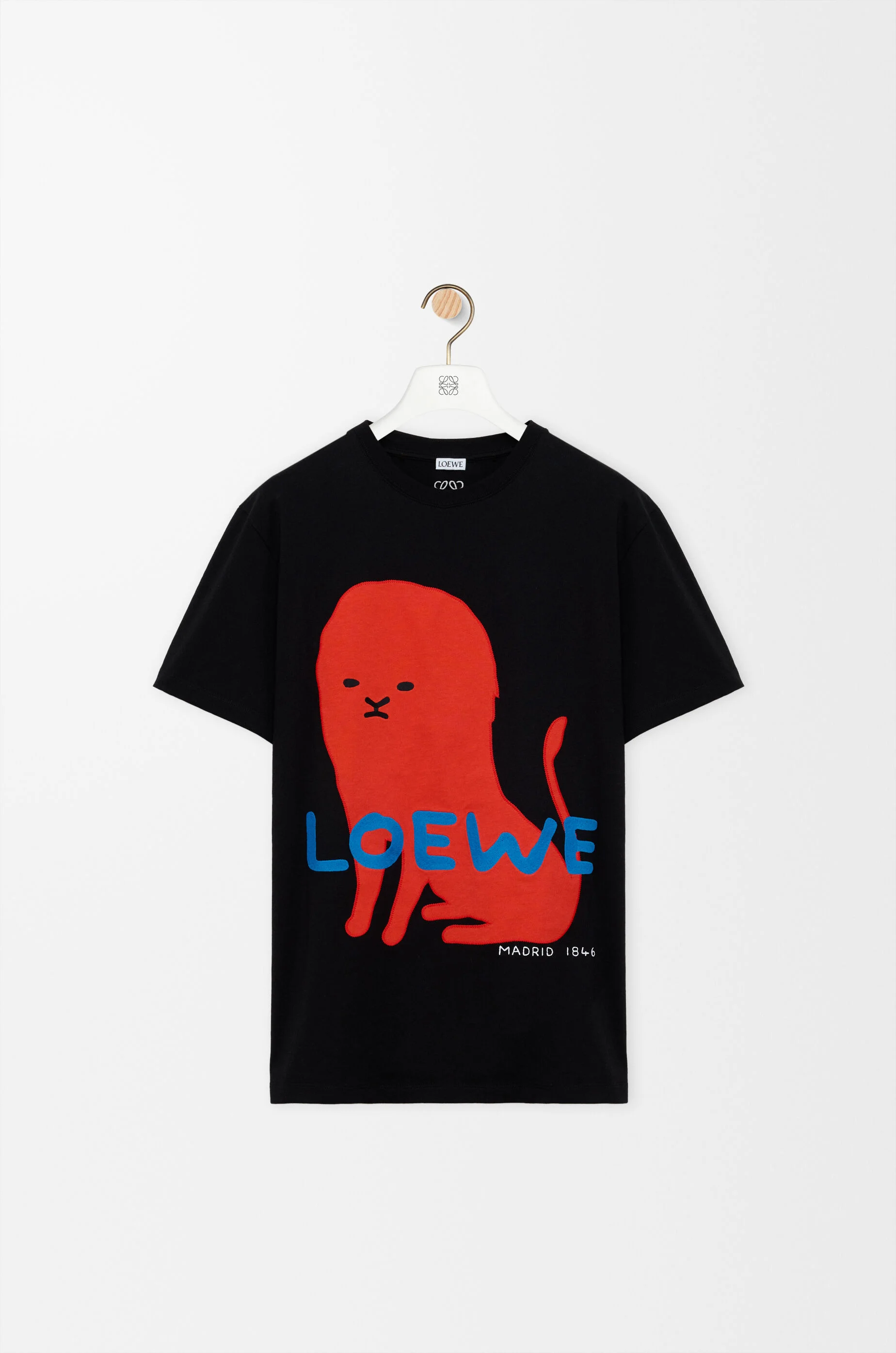 Regular fit t-shirt in cotton - 1