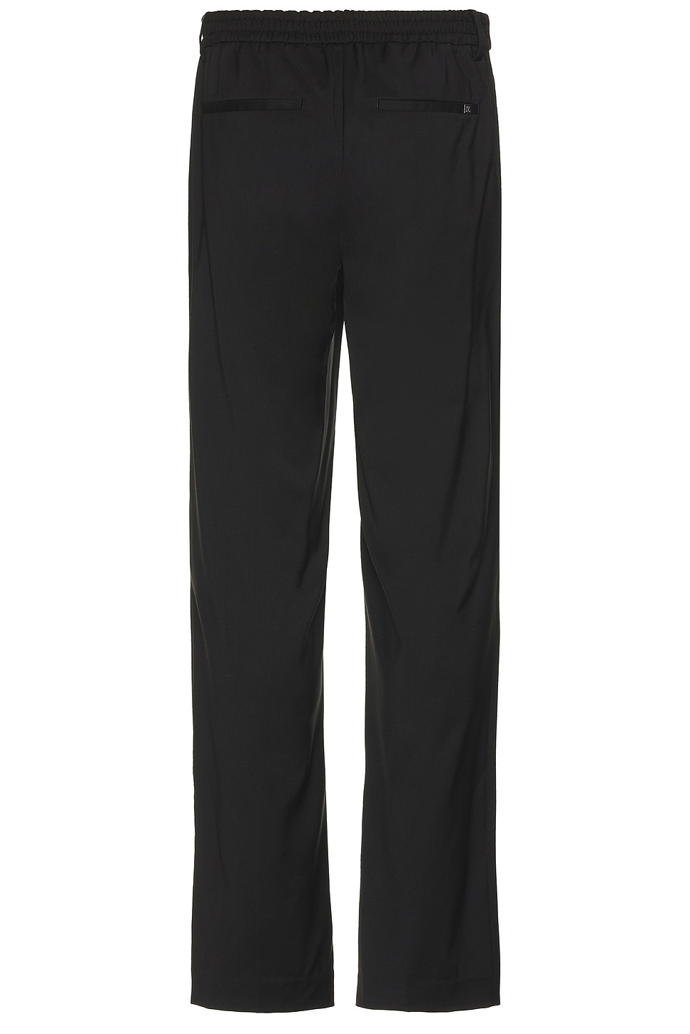 Relaxed Trouser in Black - 2