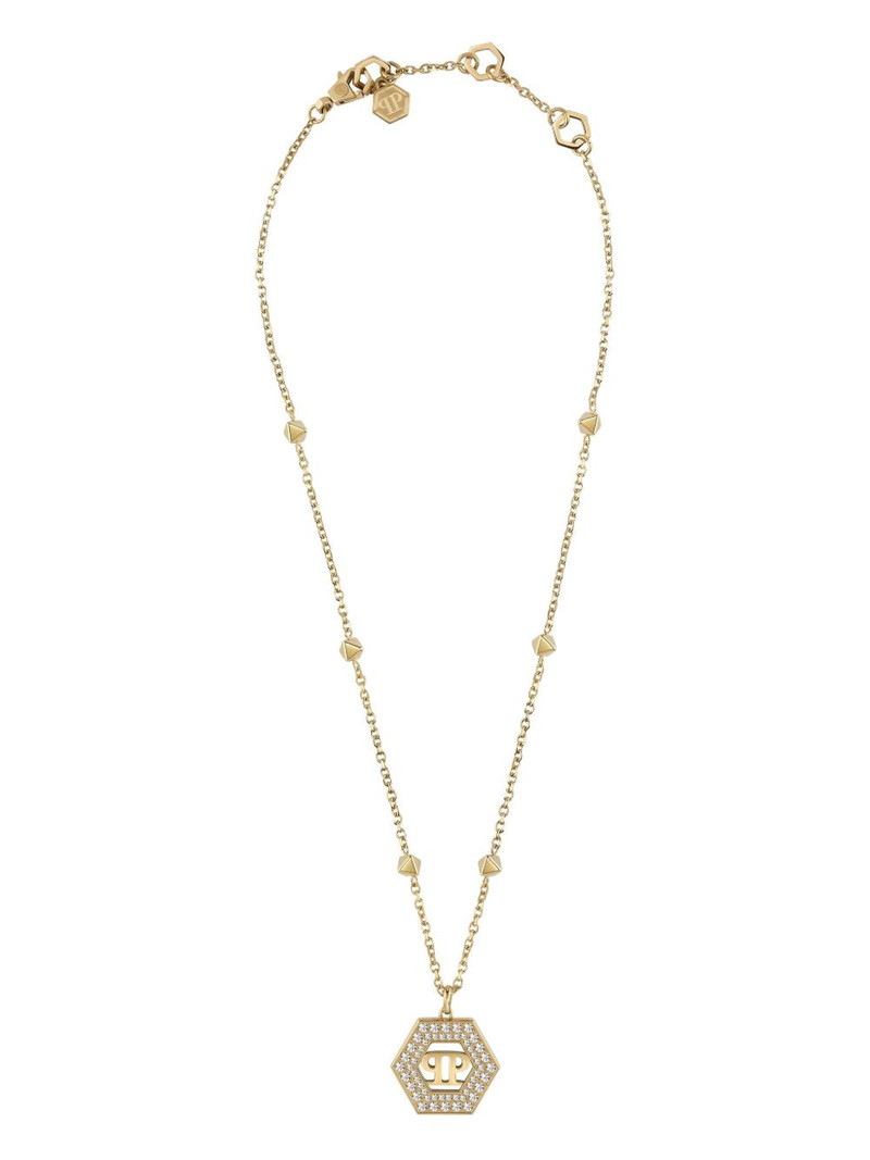 Legacy crystal-embellishment necklace 1