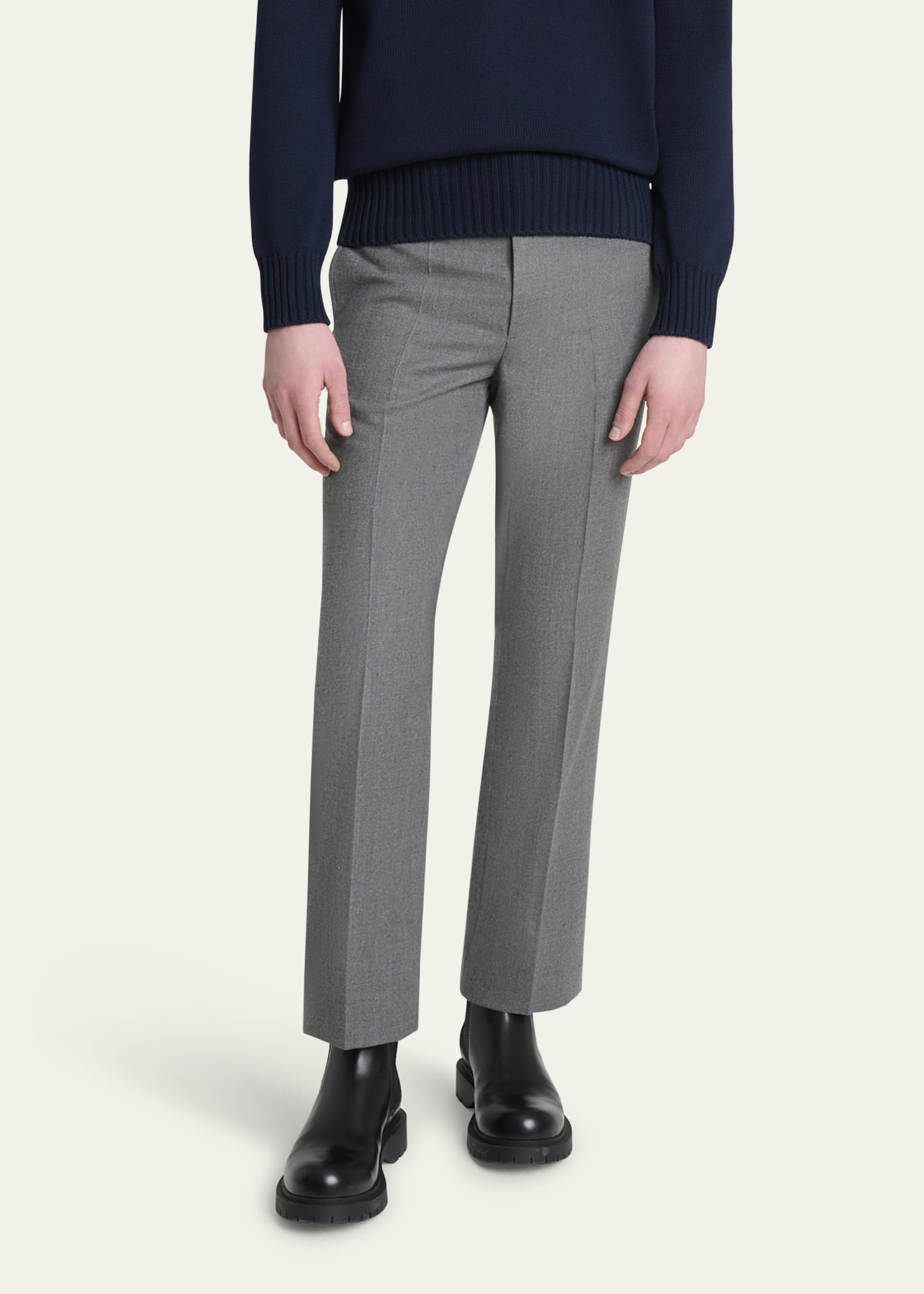 Men's Classic-Fit Formal Trousers - 4