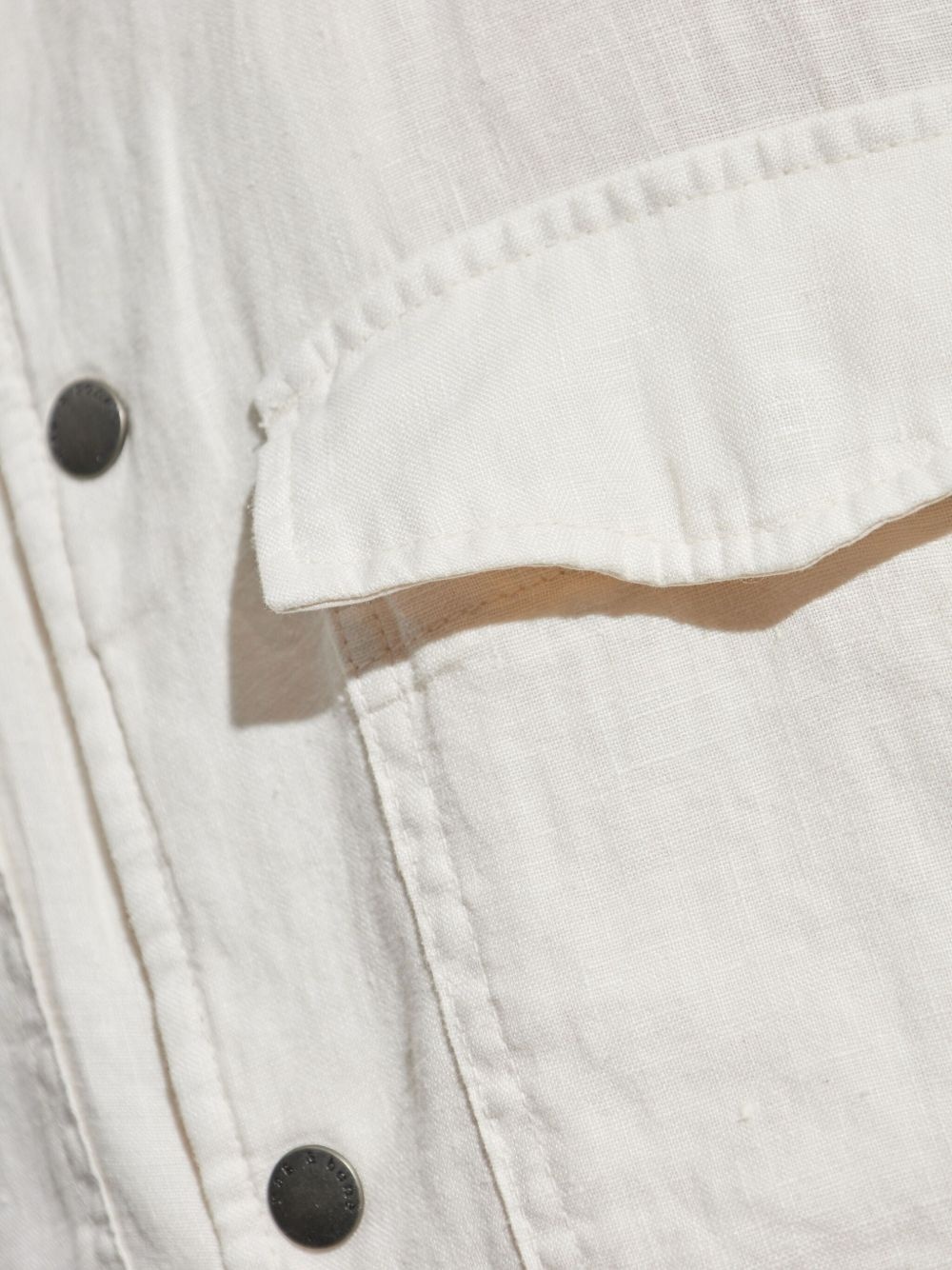 linen shirt jacket - 5