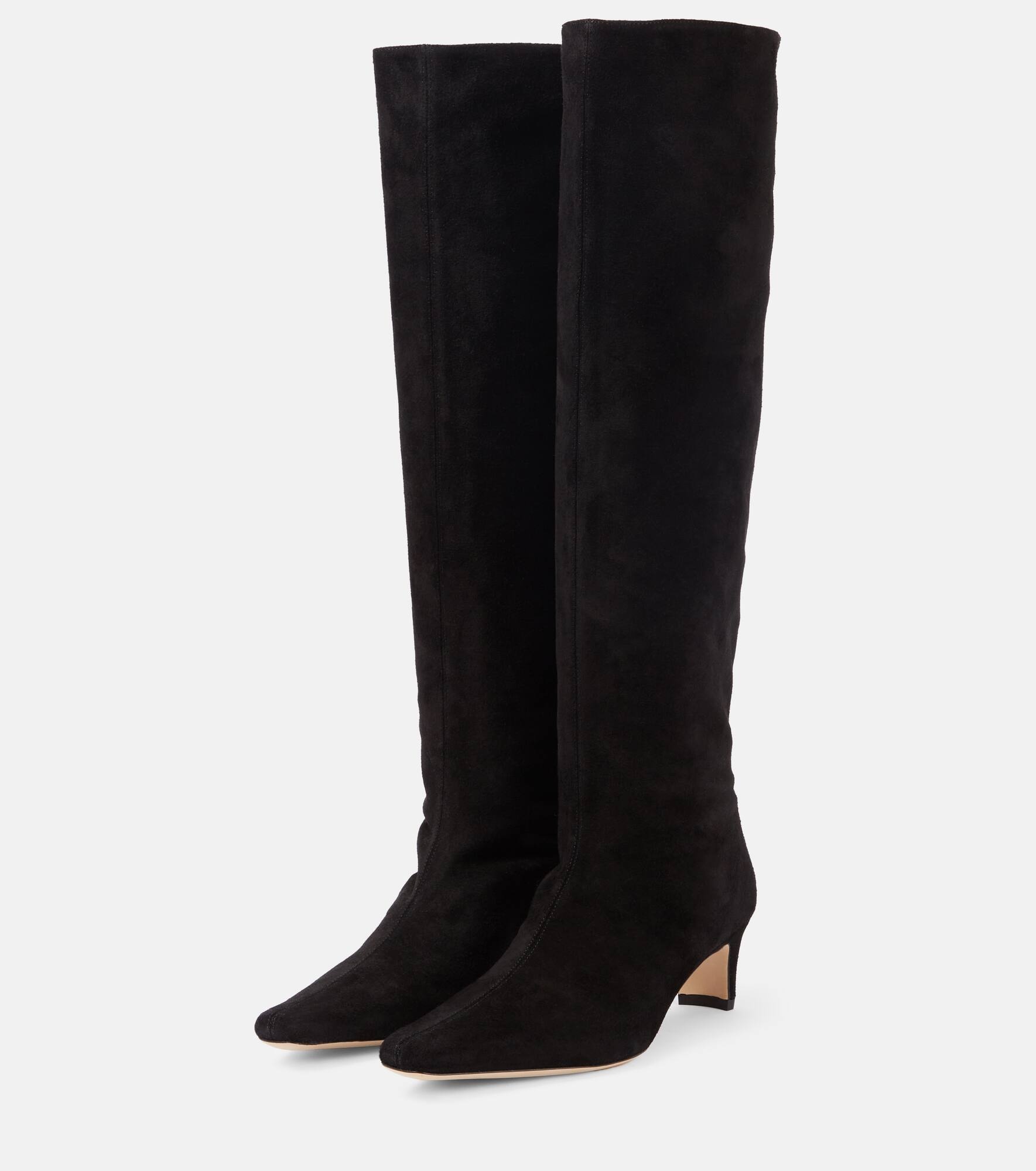 Wally suede knee-high boots - 4