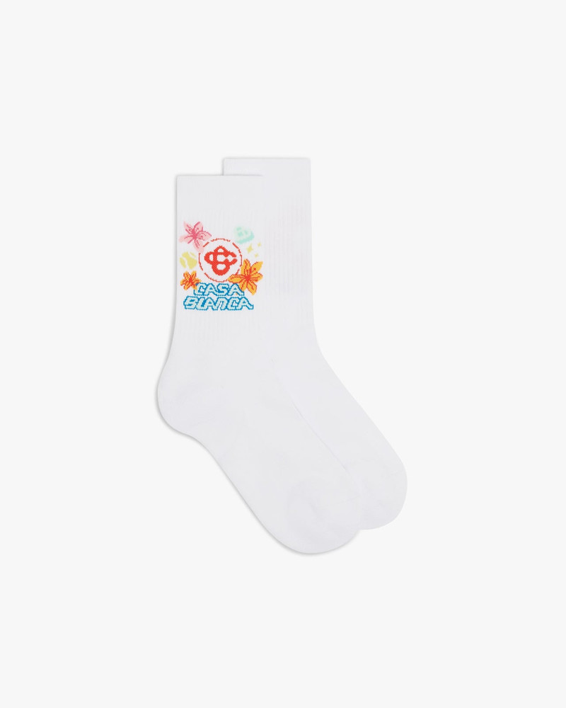 Collage D’Icones Graphiques Socks | Casablanca Paris 1