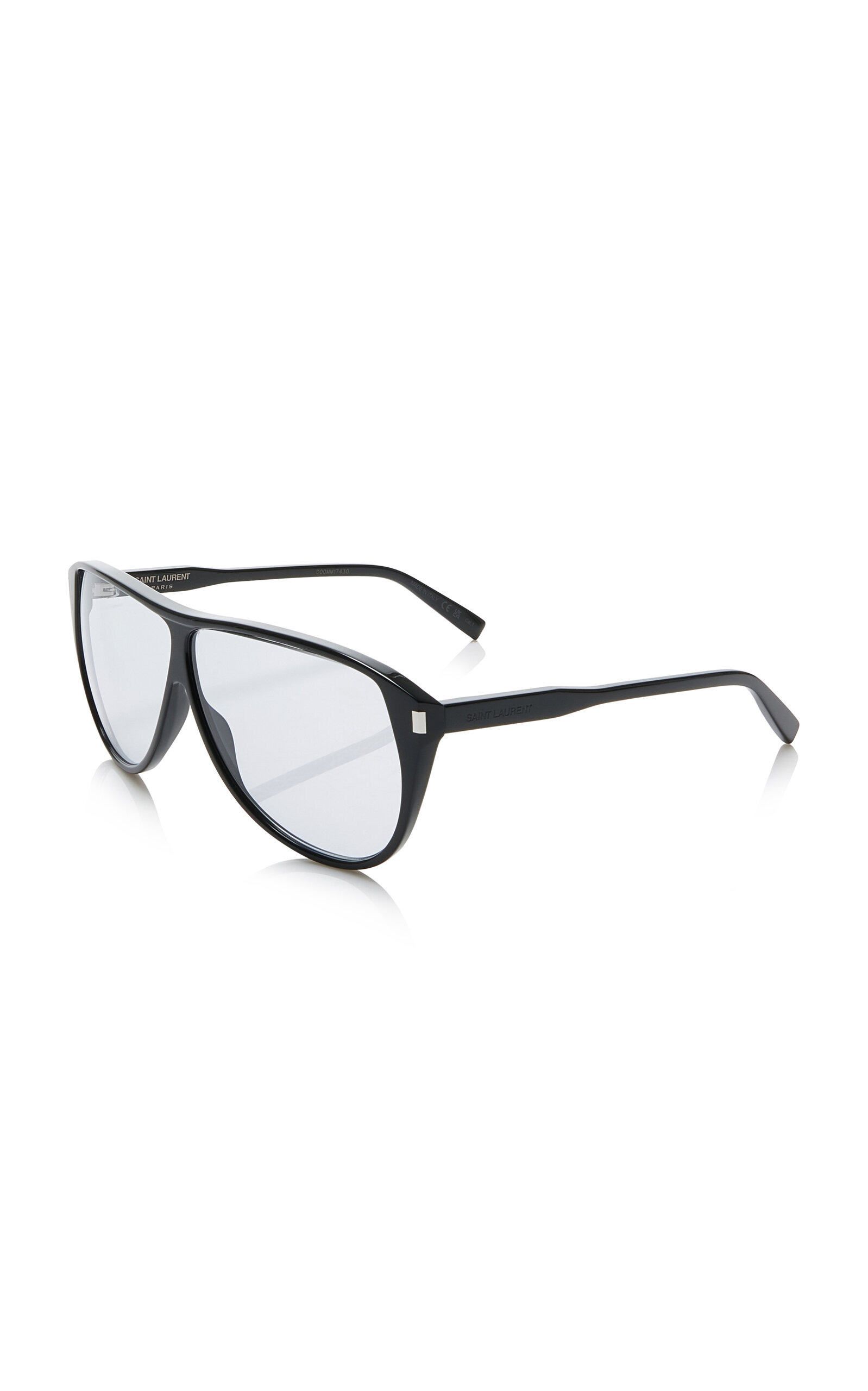 Gasper Round-Frame Acetate Glasses black - 4
