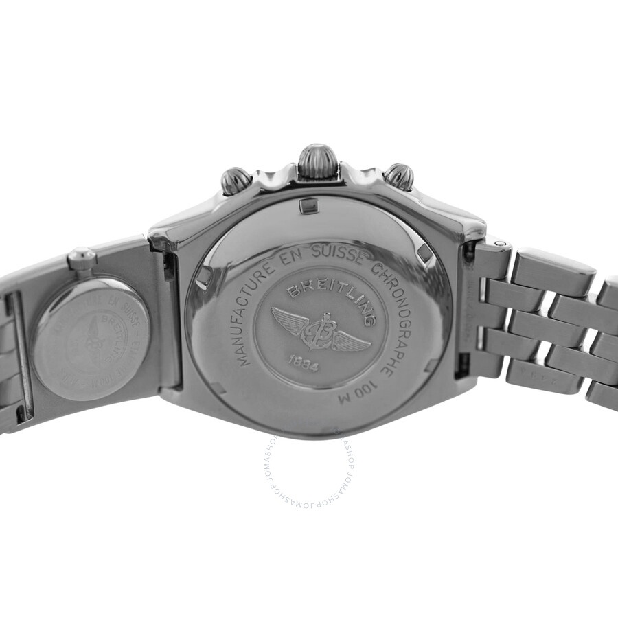 Pre-owned Breitling Chronoma Automatic White Dial Men's Watch A61072 - 7