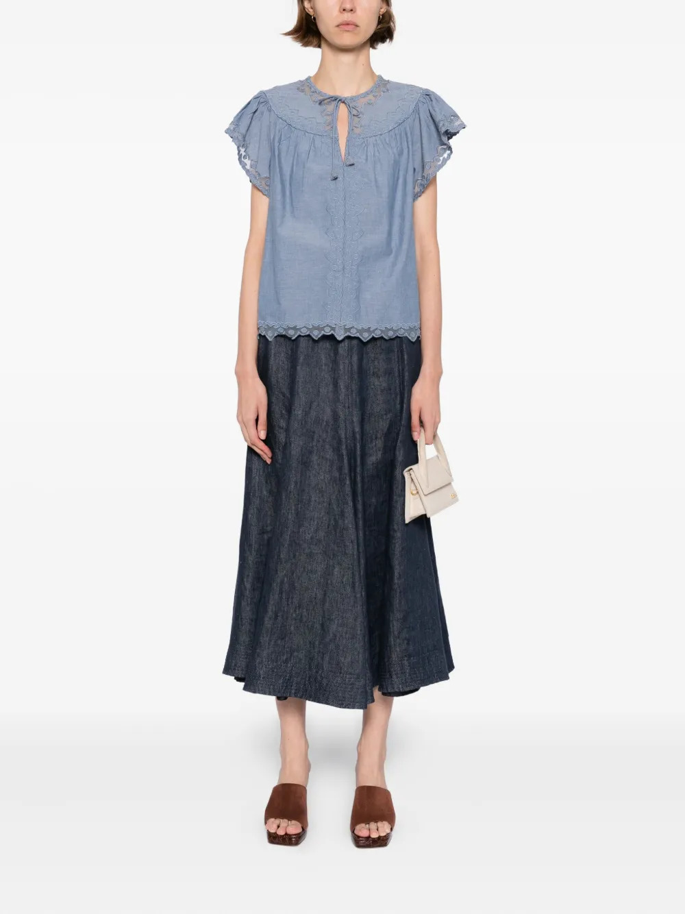 Effie Flutter Sleeve Top - 2