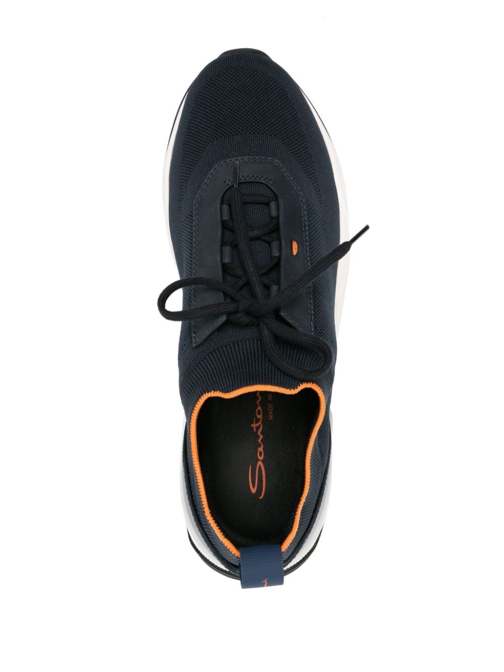 knitted-upper sneakers - 4