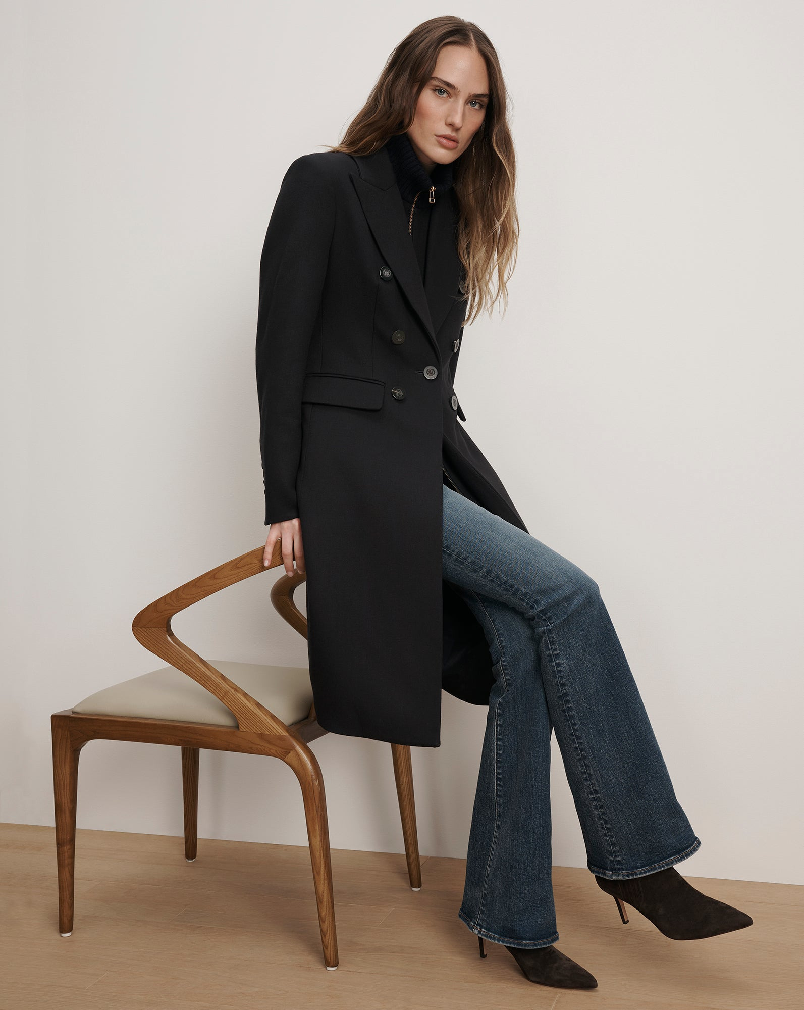 STRYDER DOUBLE-BREASTED DICKEY COAT - 2