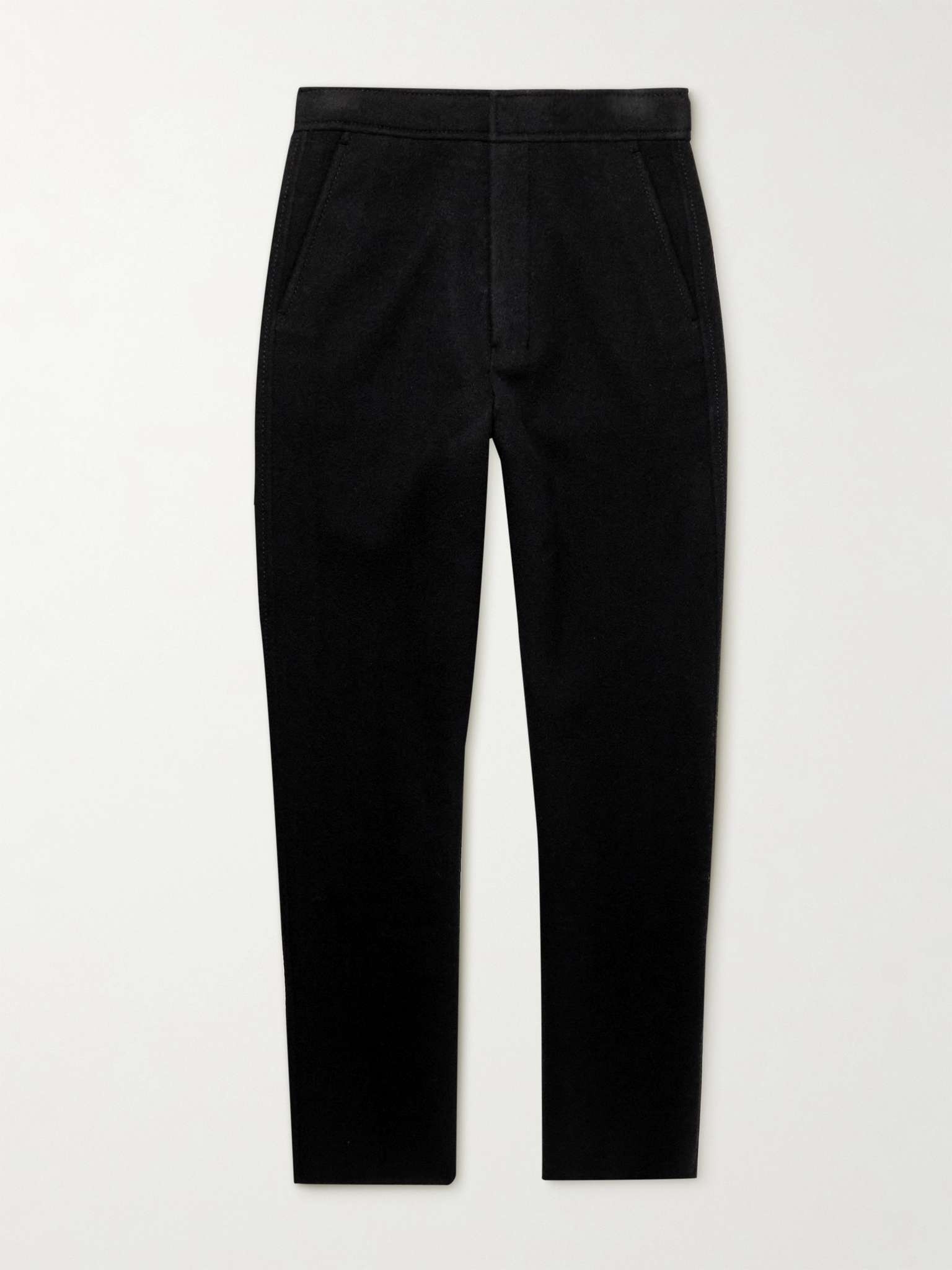 Wool and Cashmere-Blend Trousers - 4