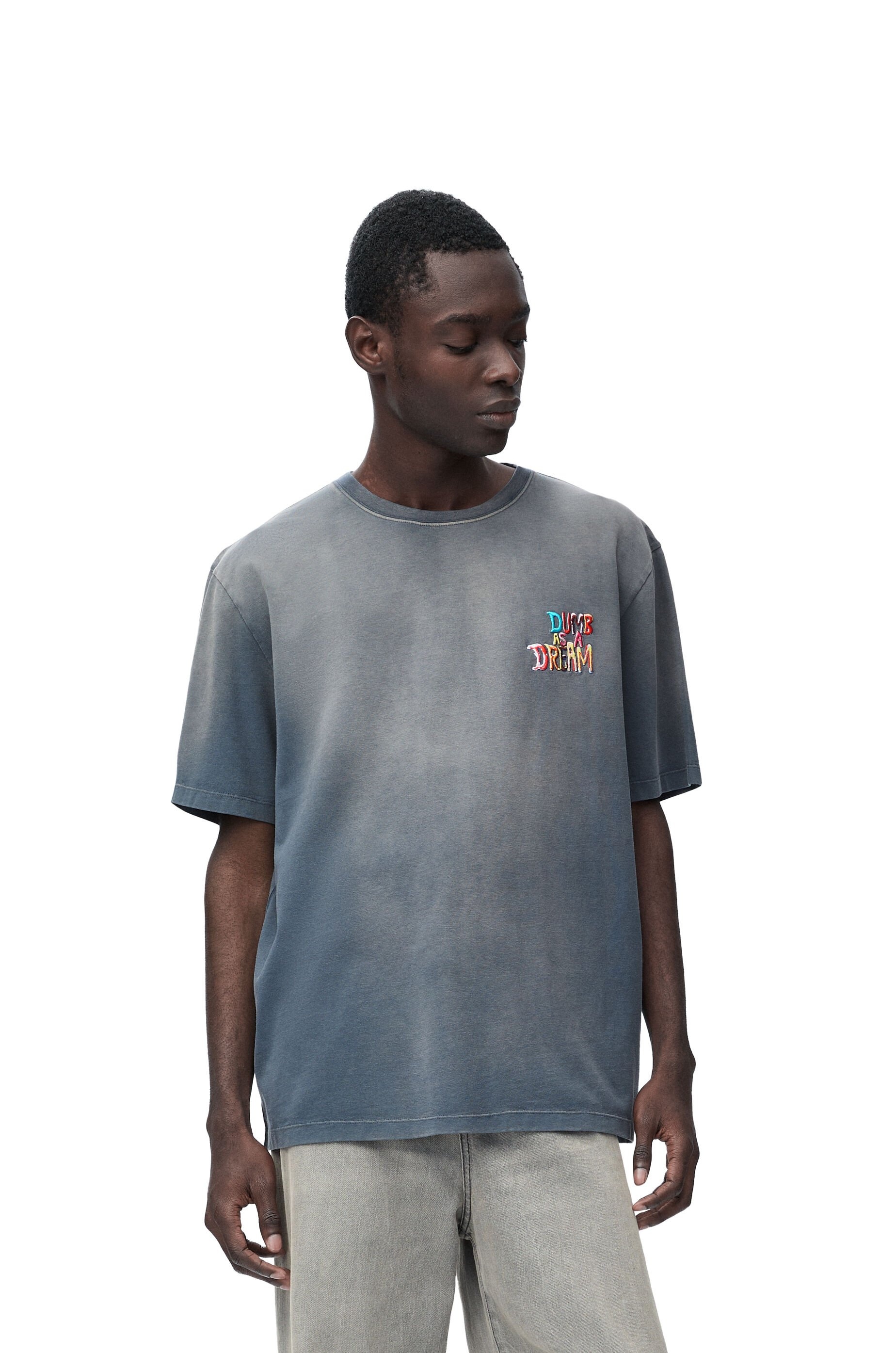 Loose fit T-shirt in cotton - 3