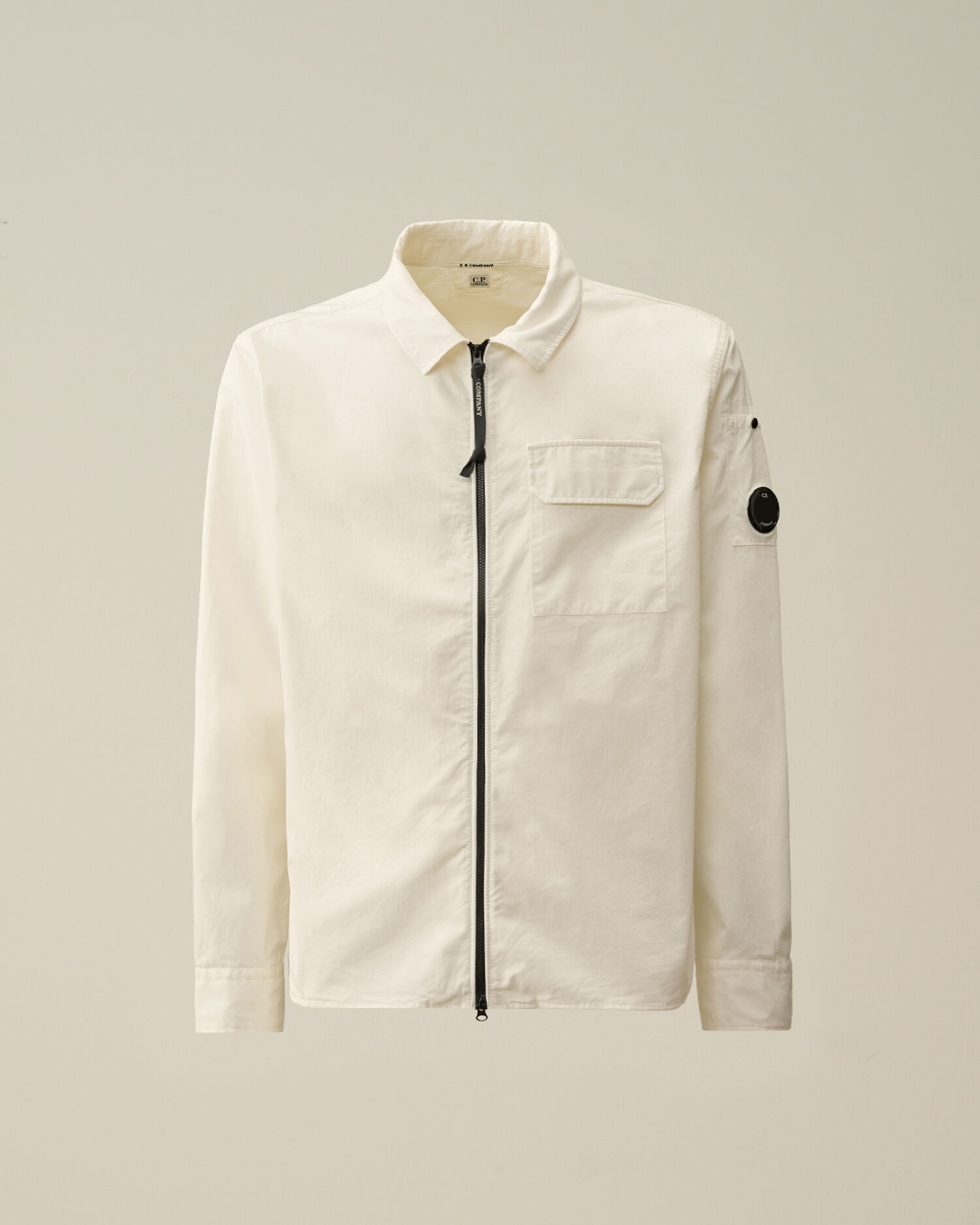Gabardine Zipped Shirt - 1